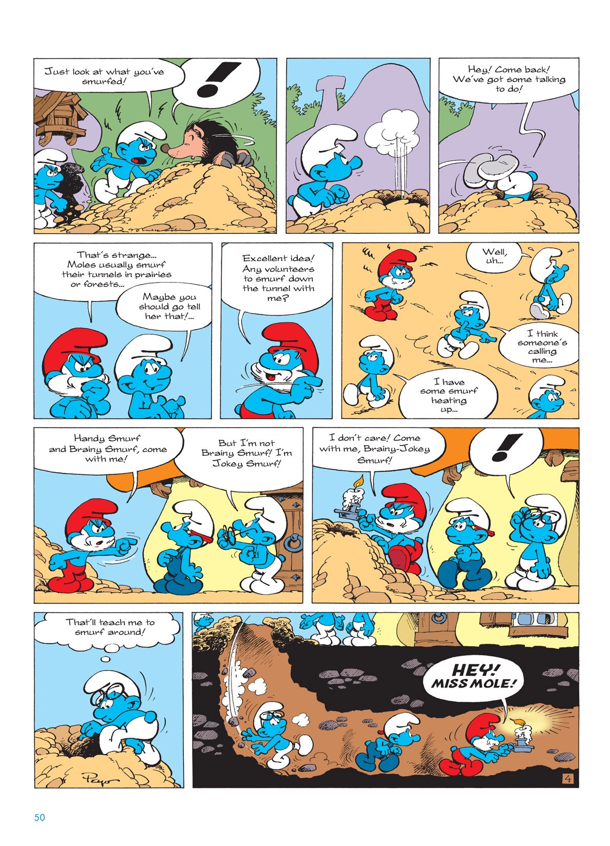 Read online The Smurfs comic -  Issue #8 - 50