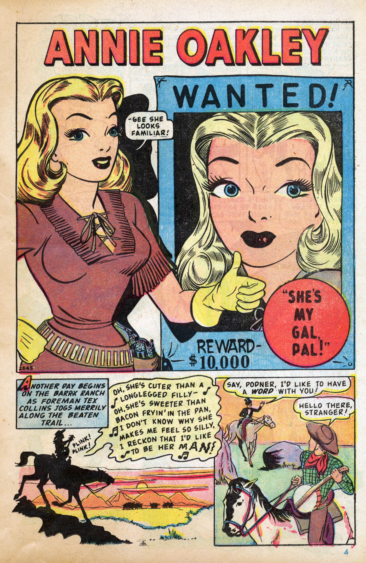 Read online Annie Oakley comic -  Issue #1 - 11