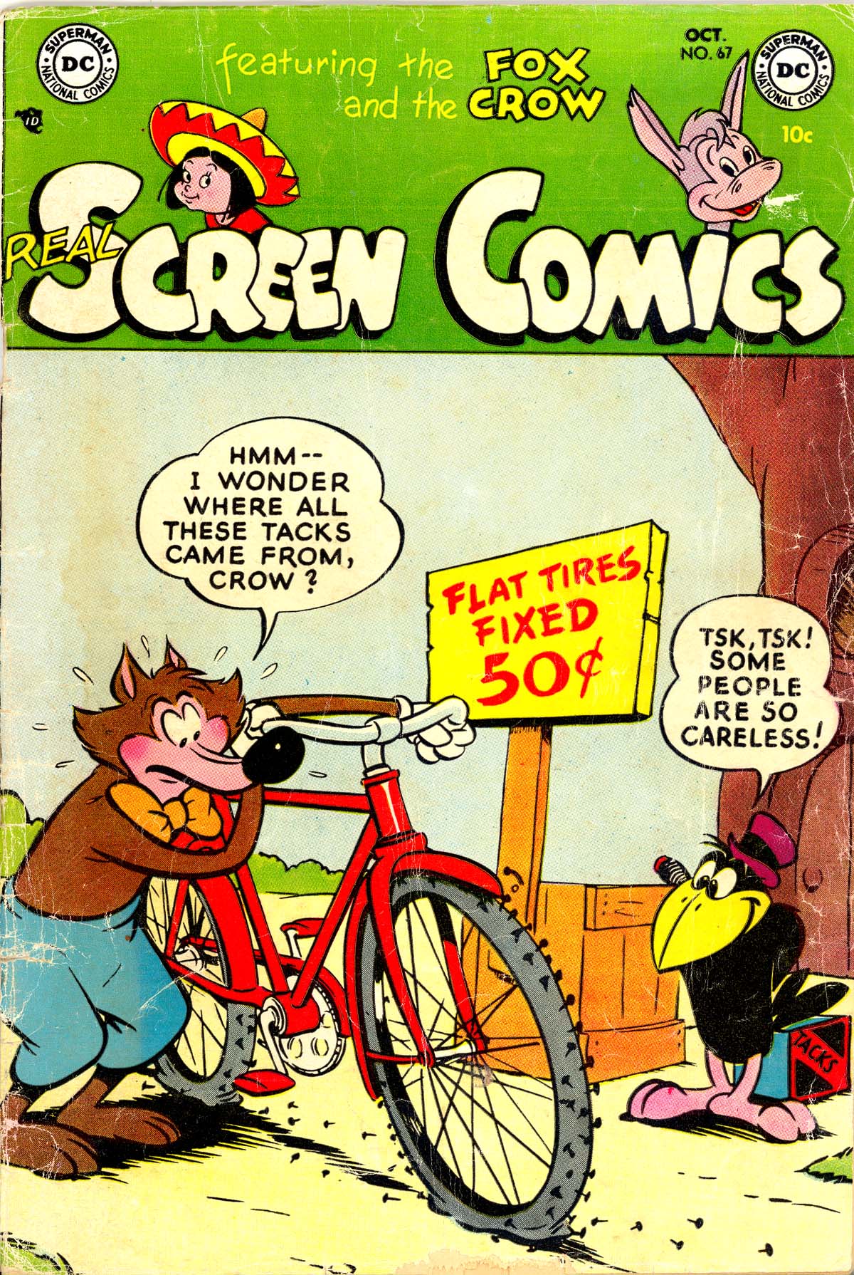 Read online Real Screen Comics comic -  Issue #67 - 1