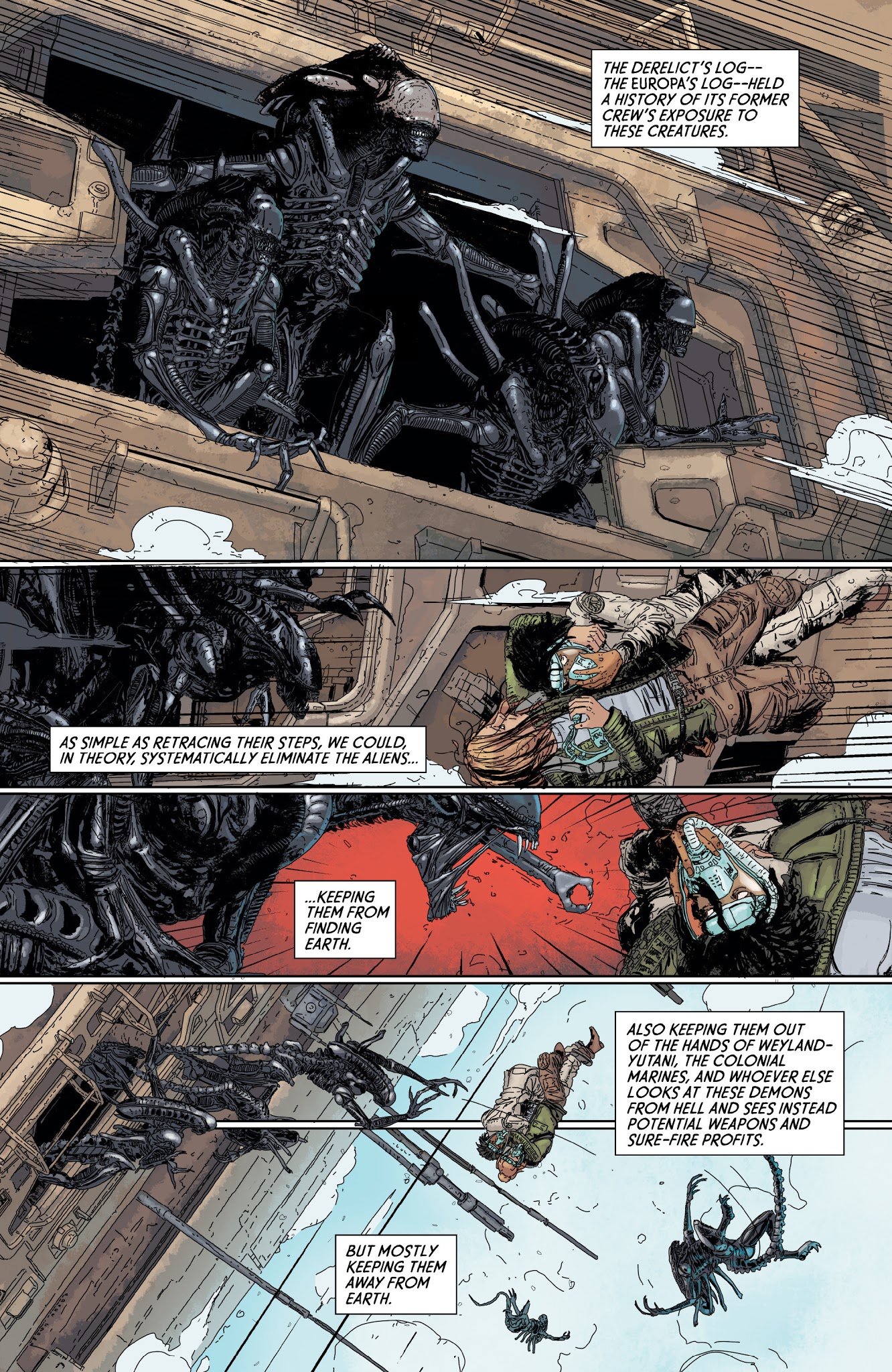 Read online Aliens: Defiance comic -  Issue # _TPB 1 - 153