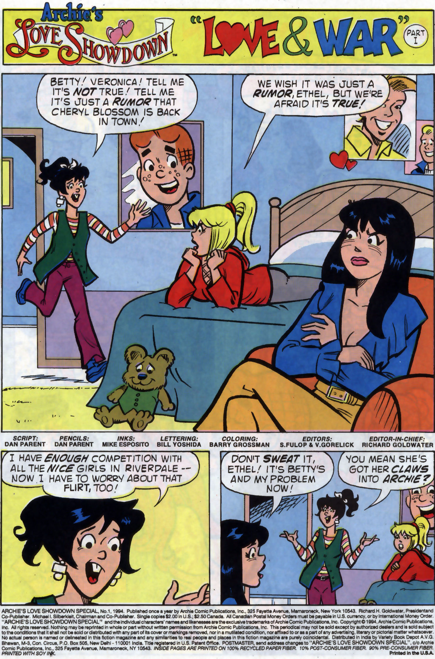 Read online Archie's Love Showdown Special comic -  Issue # Full - 3