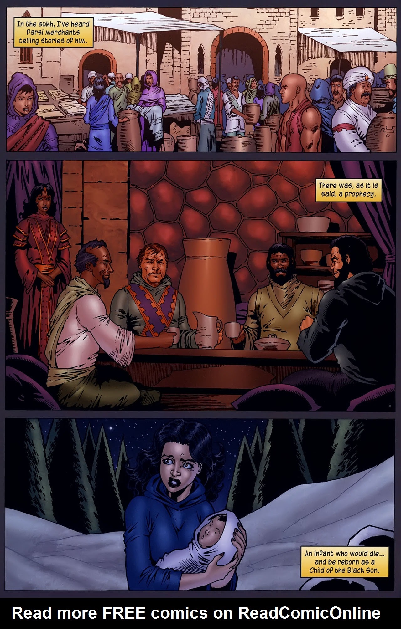 Read online Kade: Shiva's Sun comic -  Issue #0 - 6