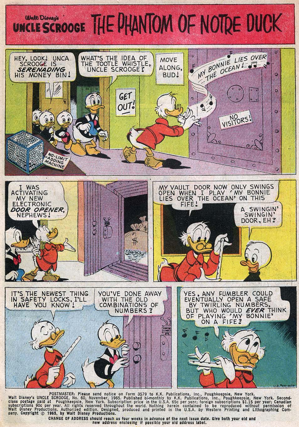 Read online Uncle Scrooge (1953) comic -  Issue #60 - 3