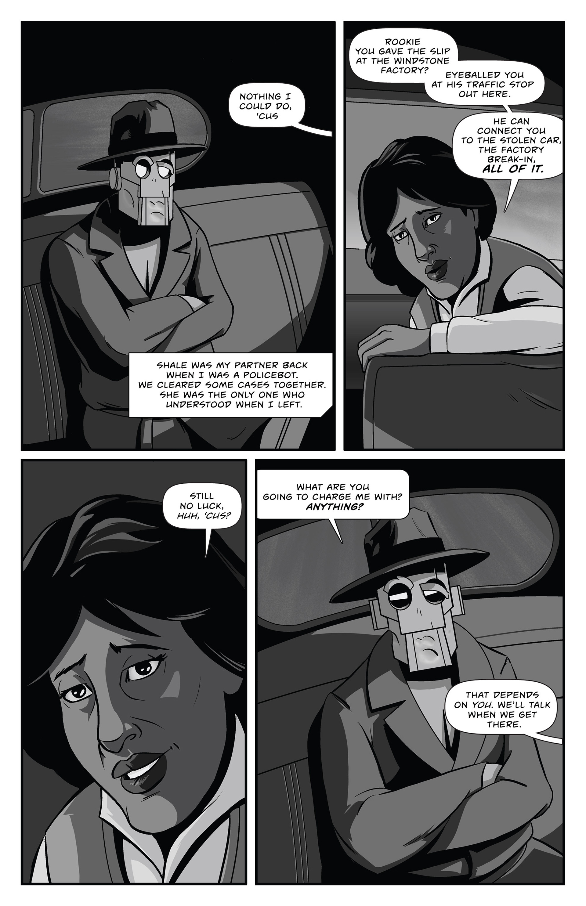 Read online Copernicus Jones: Robot Detective comic -  Issue #5 - 9