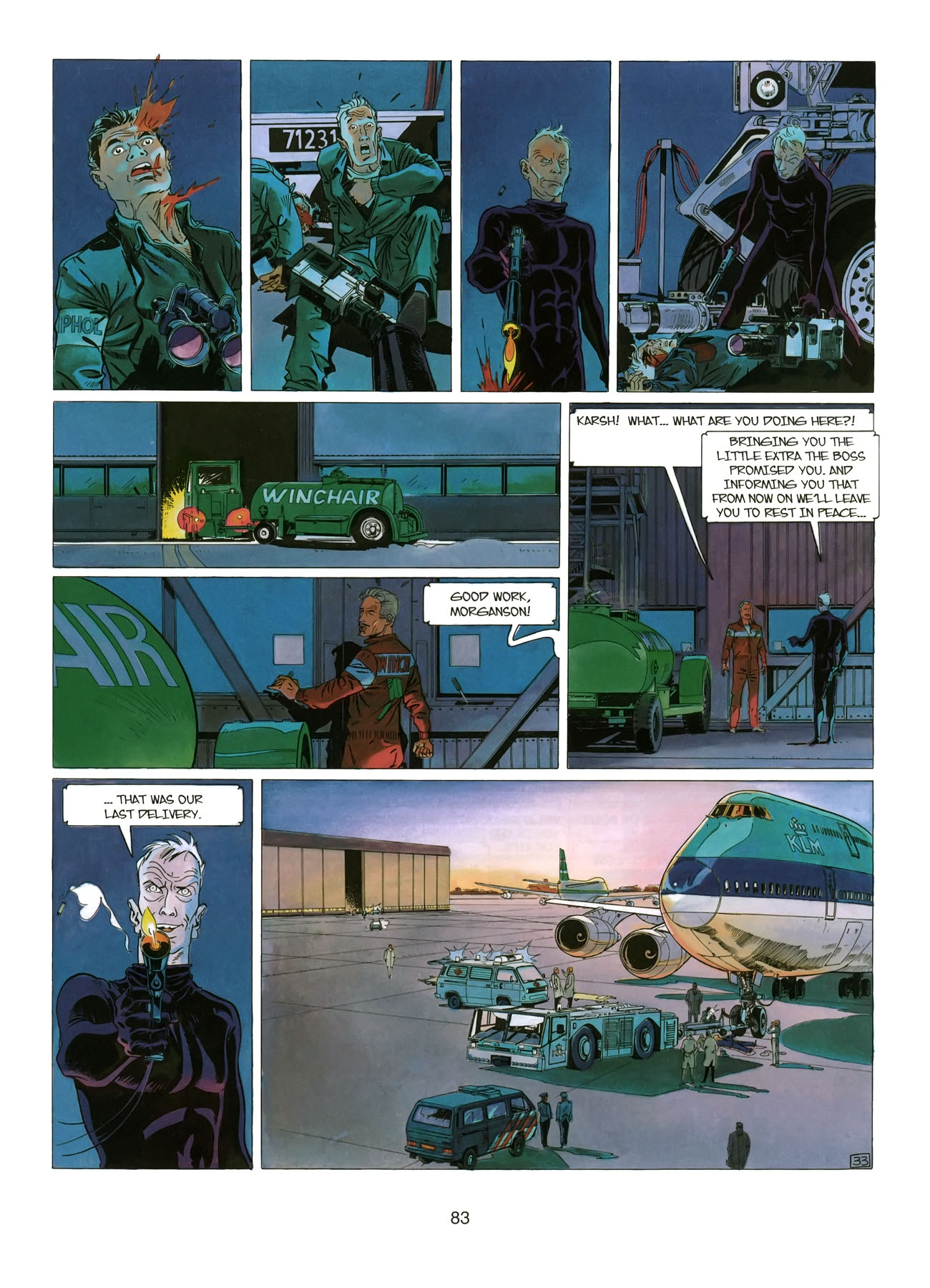 Read online Largo Winch comic -  Issue # TPB 3 - 84