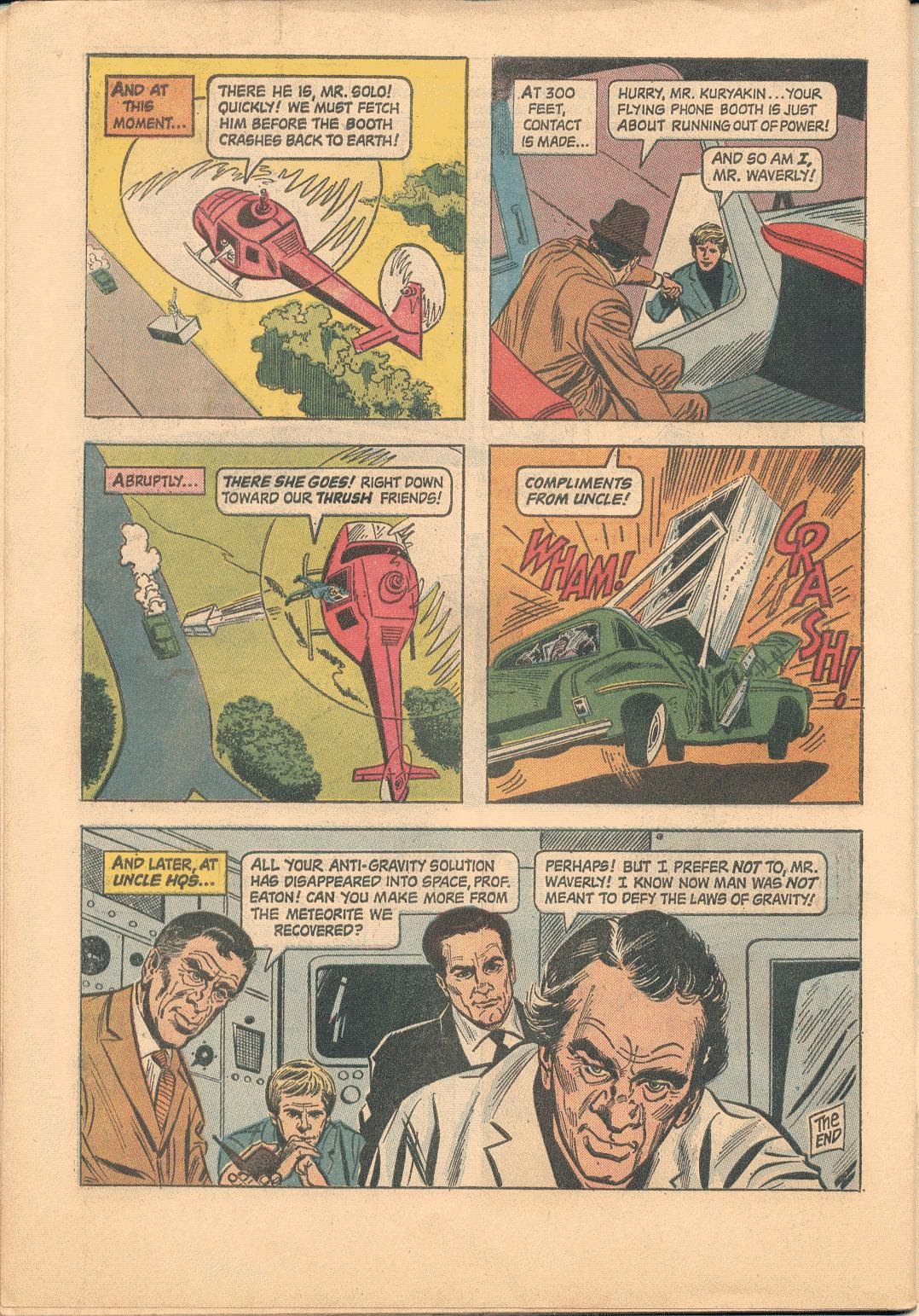 Read online The Man From U.N.C.L.E. comic -  Issue #8 - 34