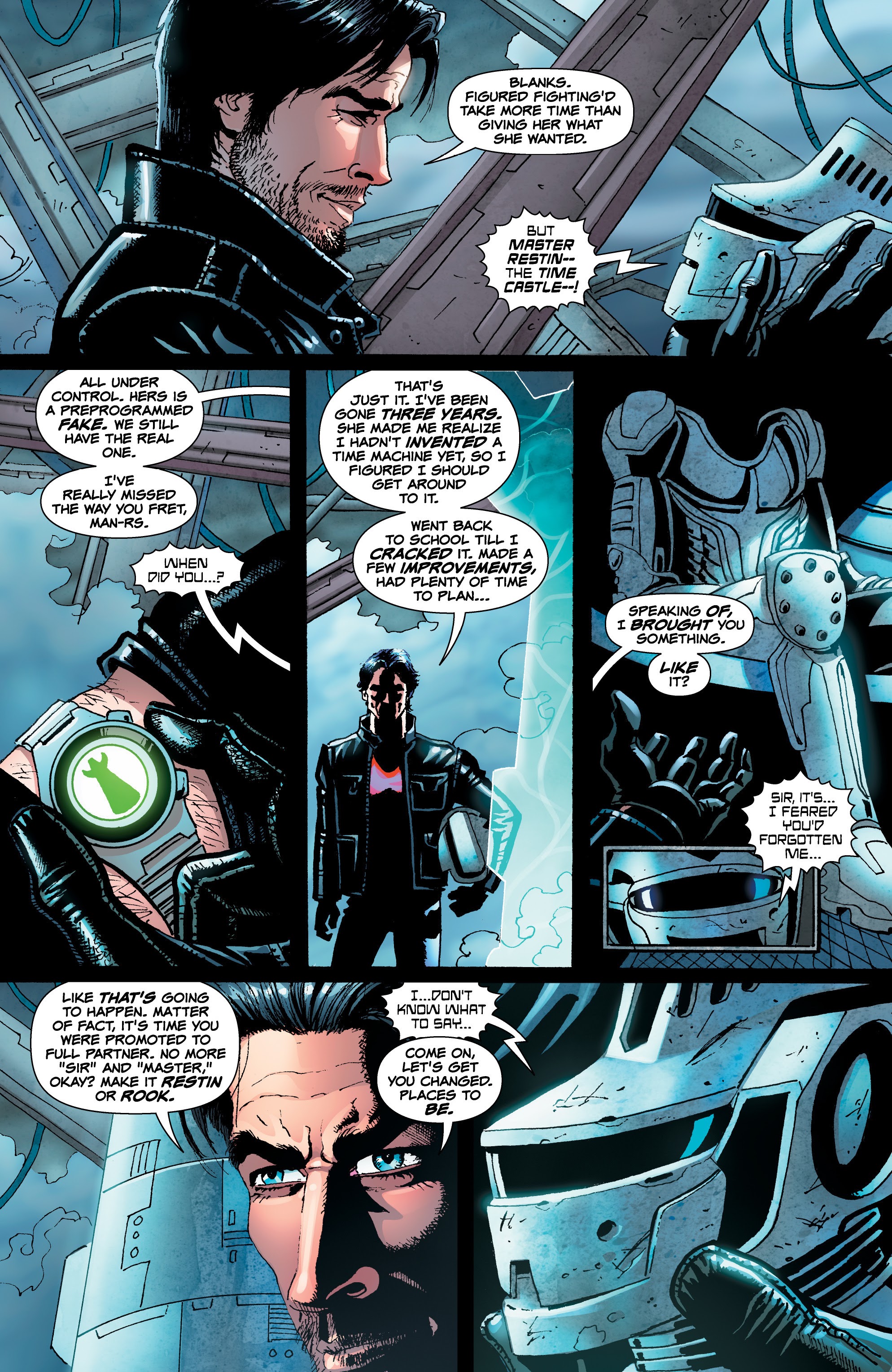 Read online The Rook: Desperate Times comic -  Issue # TPB - 95