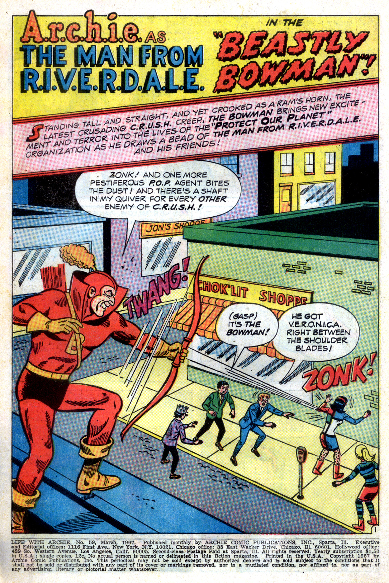 Read online Life With Archie (1958) comic -  Issue #59 - 3