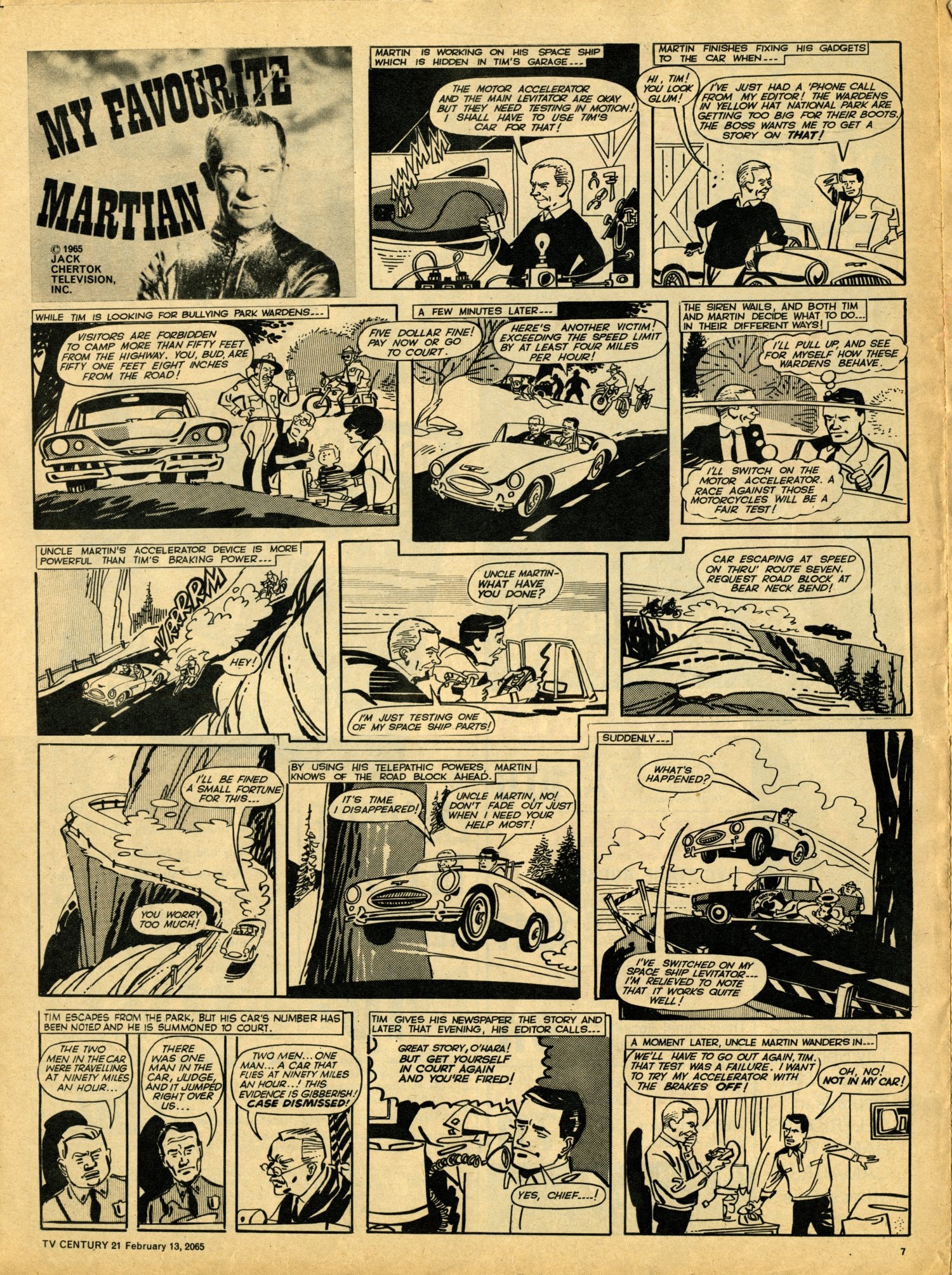 Read online TV Century 21 (TV 21) comic -  Issue #4 - 7