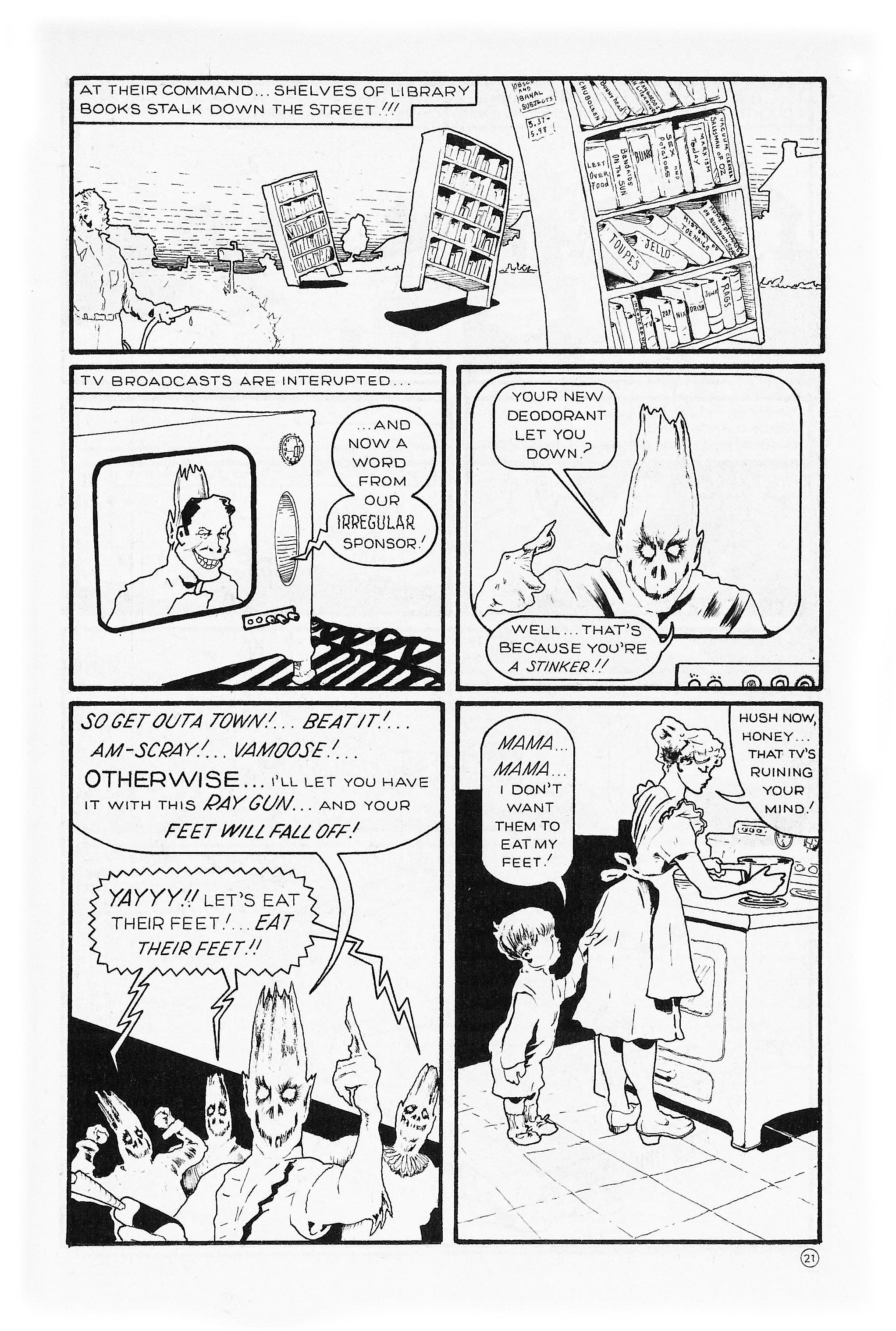 Read online Flaming Carrot Comics (1984) comic -  Issue #1 - 23