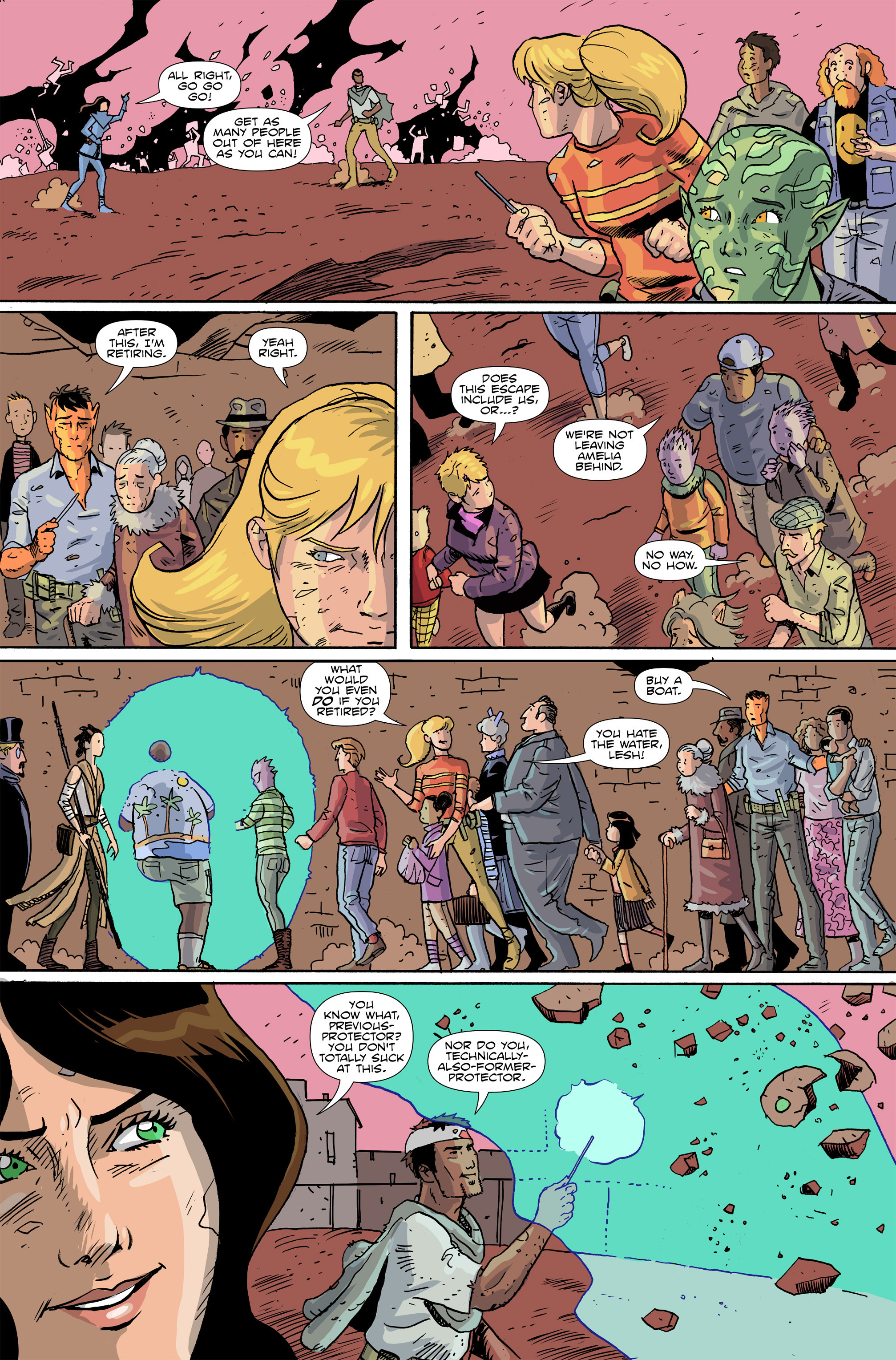 Read online Amelia Cole Versus The End of Everything comic -  Issue #28 - 7