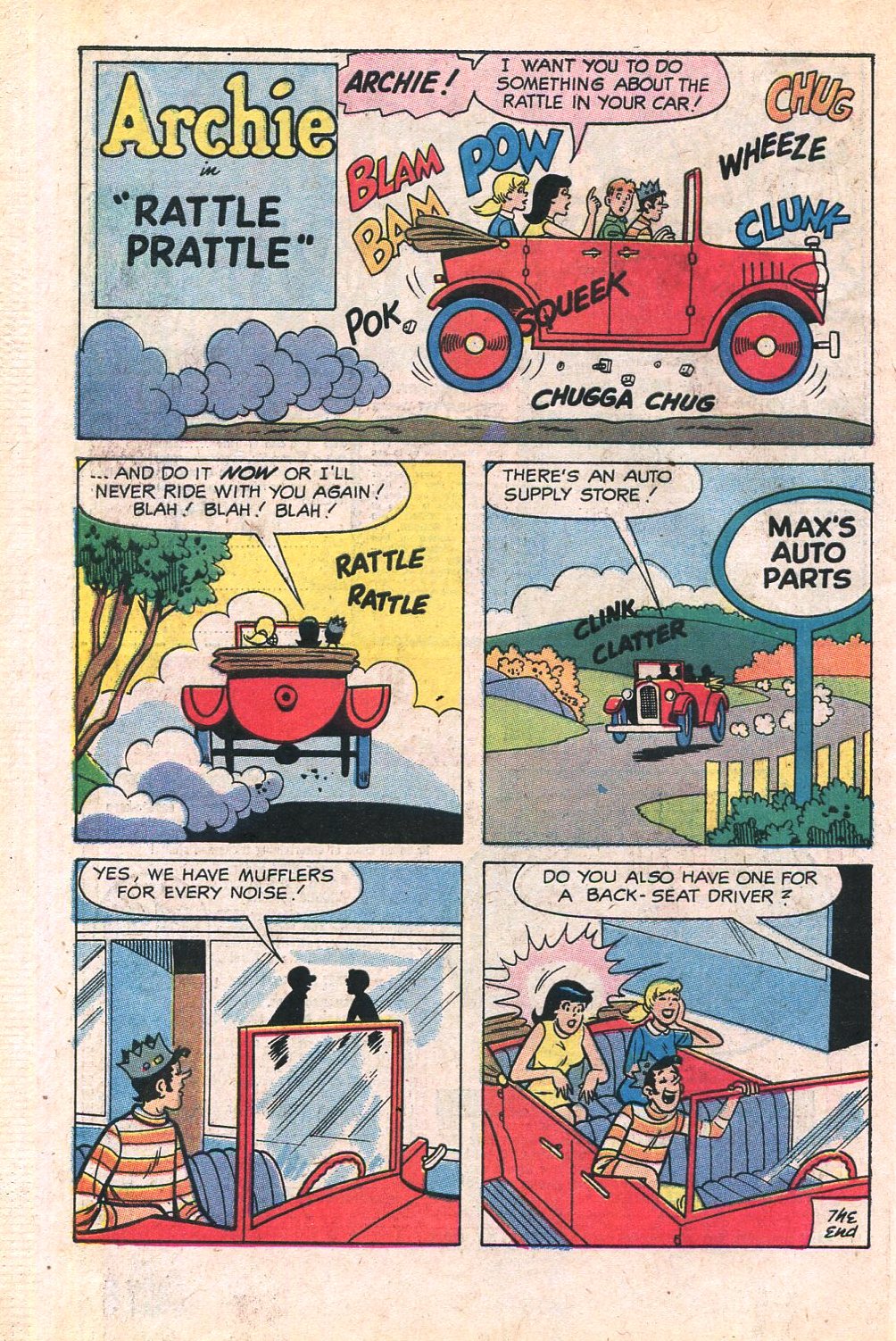 Read online Archie's TV Laugh-Out comic -  Issue #9 - 34