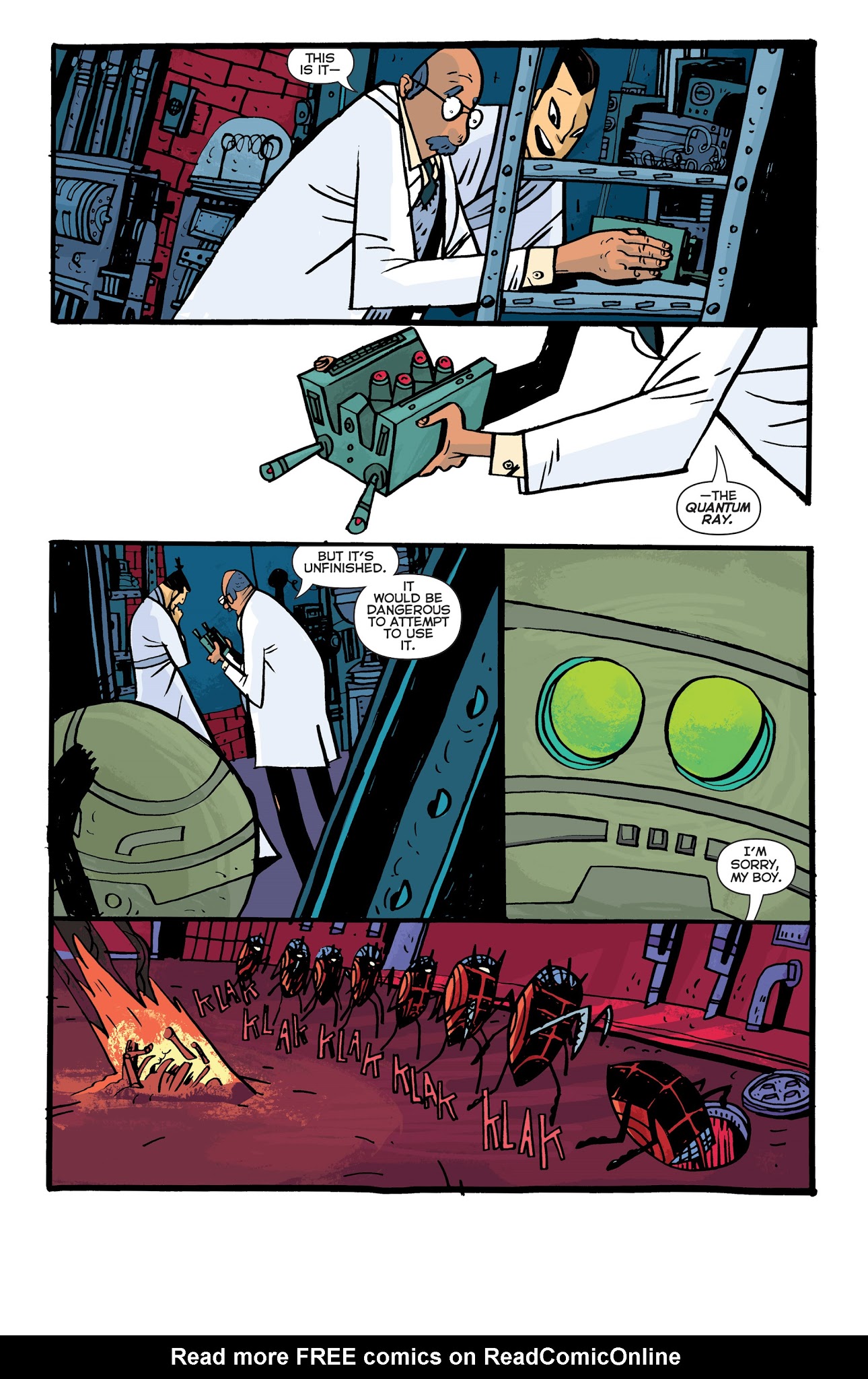 Read online Samurai Jack: Quantum Jack comic -  Issue #5 - 10