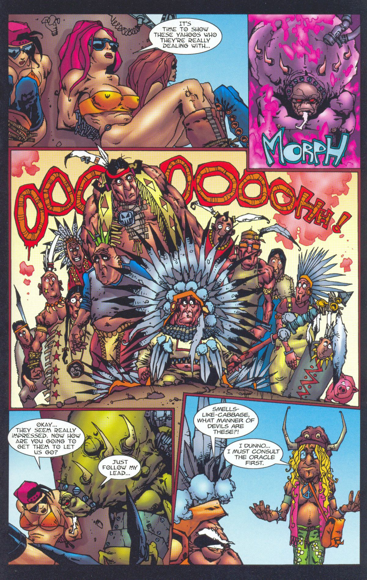 Read online Dead or Alive -- A Cyberpunk Western comic -  Issue #2 - 13
