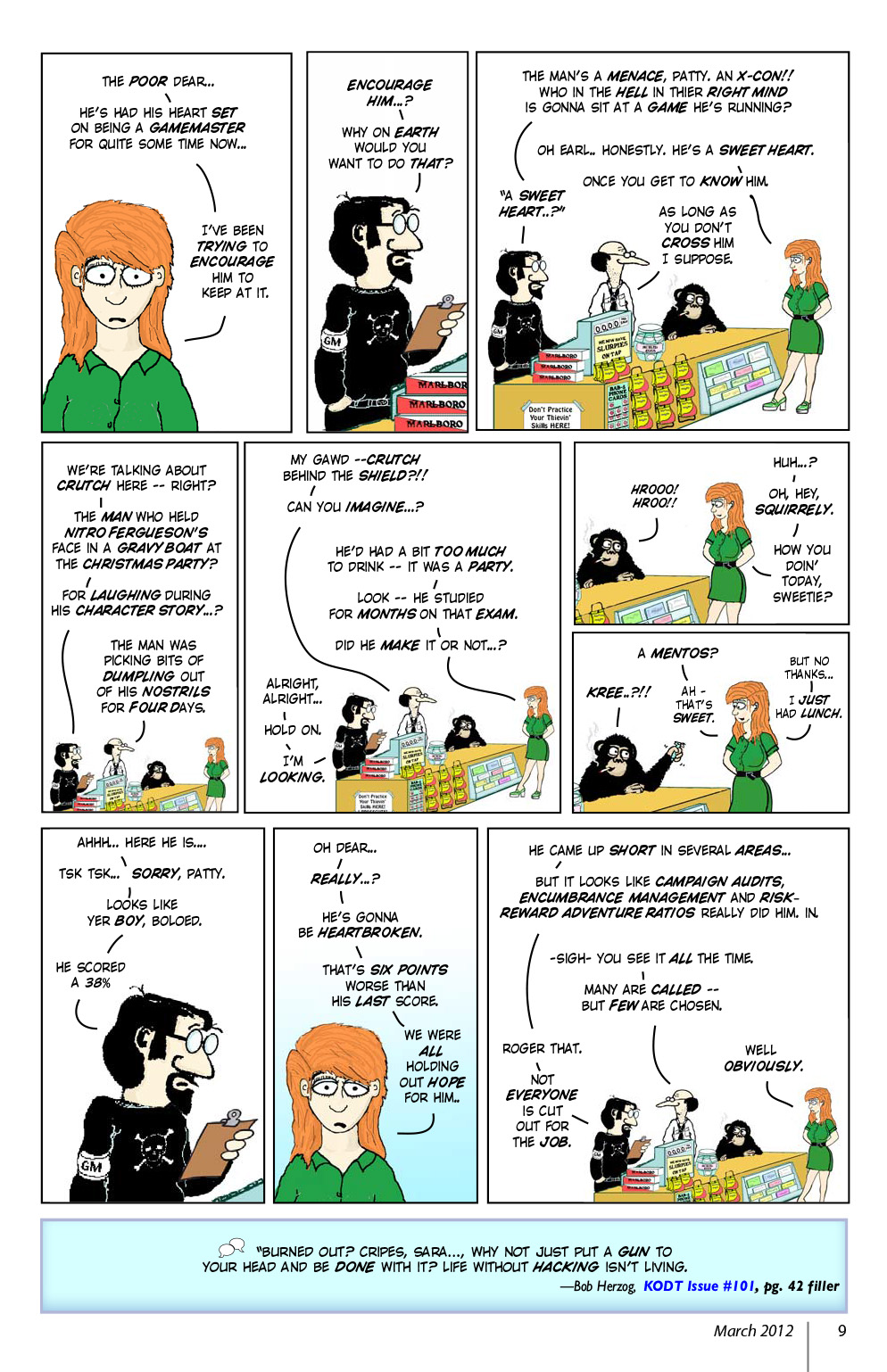 Read online Knights of the Dinner Table comic -  Issue #185 - 11