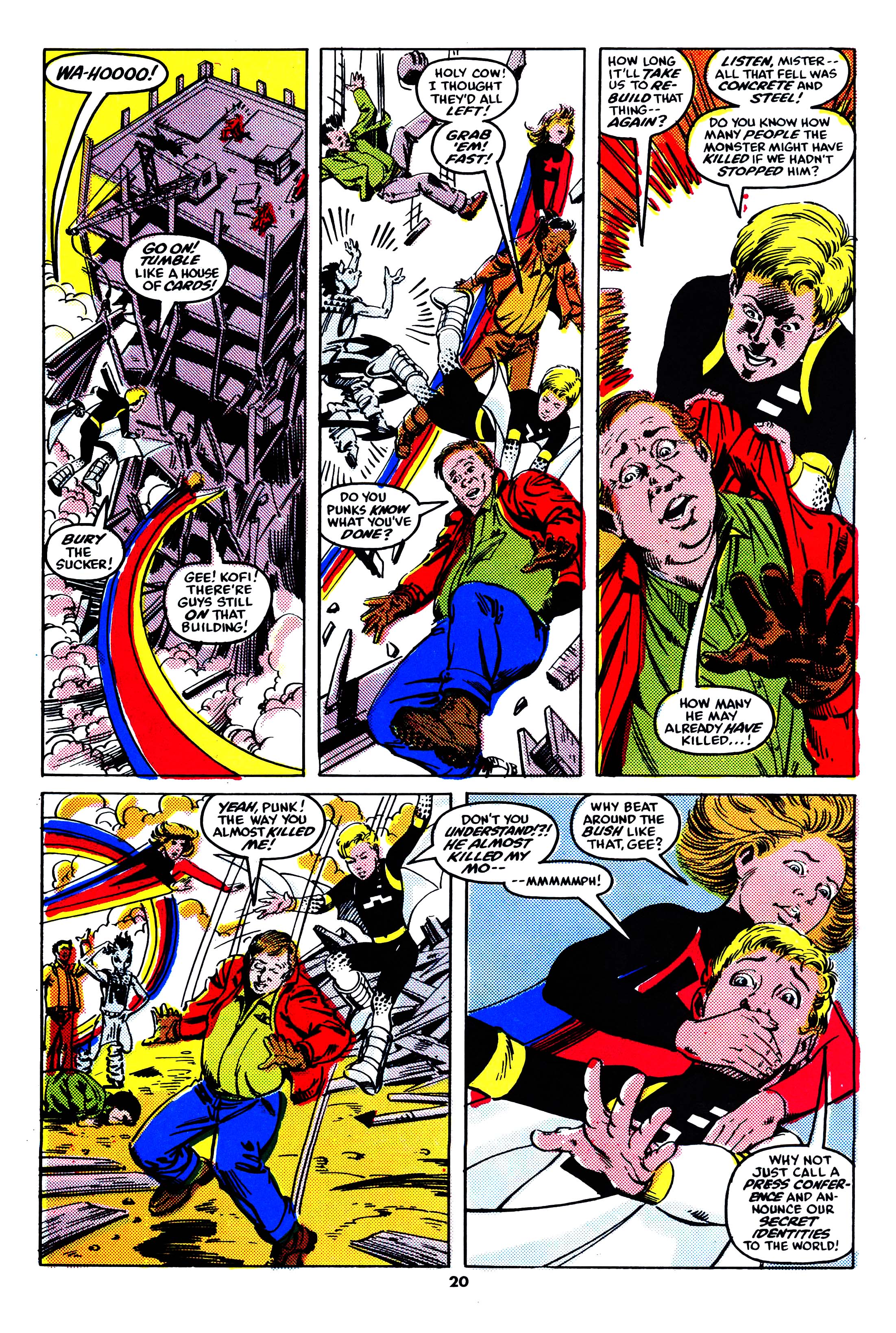 Read online Secret Wars (1985) comic -  Issue #65 - 20