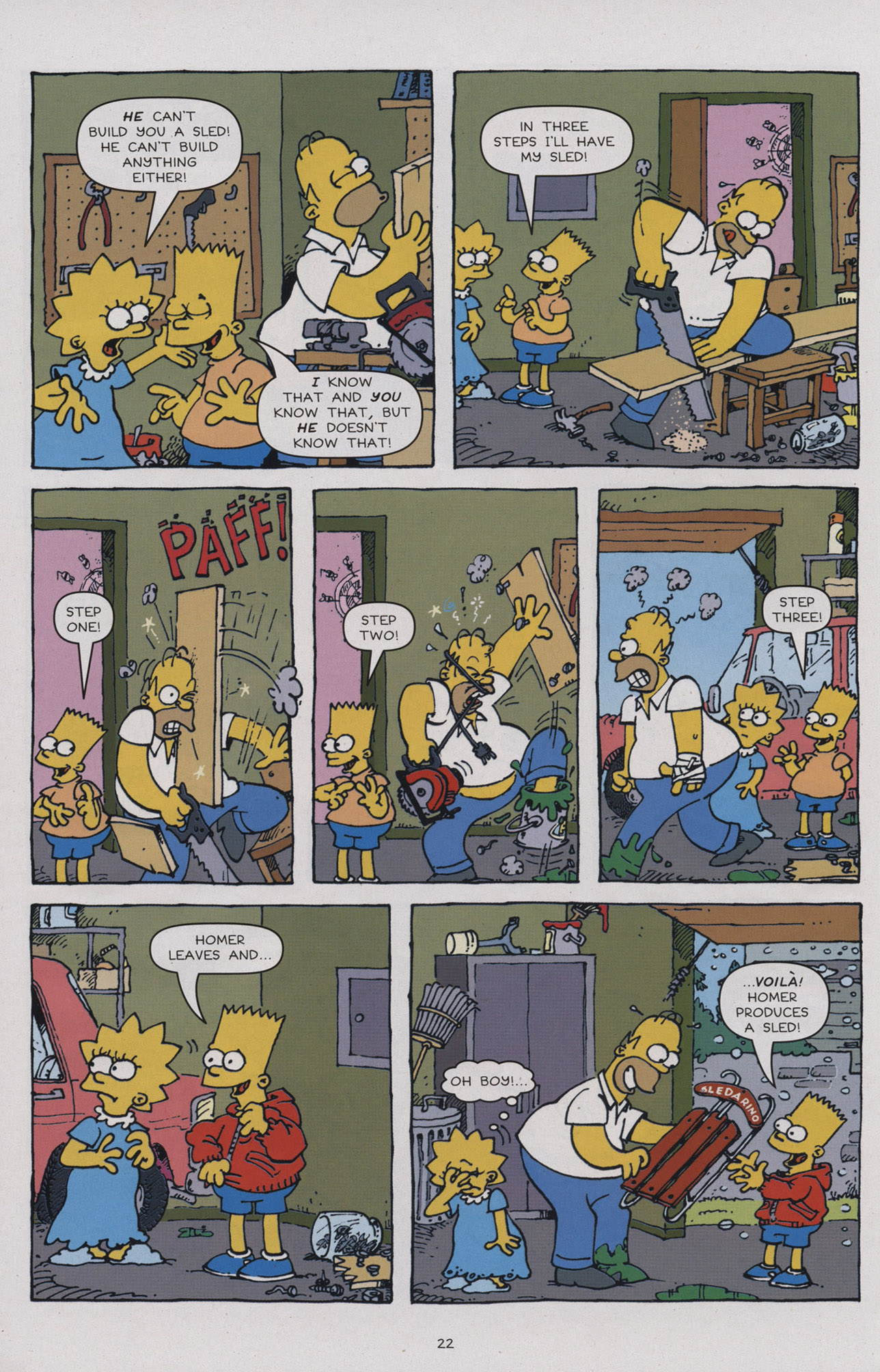 Read online The Simpsons Winter Wingding comic -  Issue #6 - 24