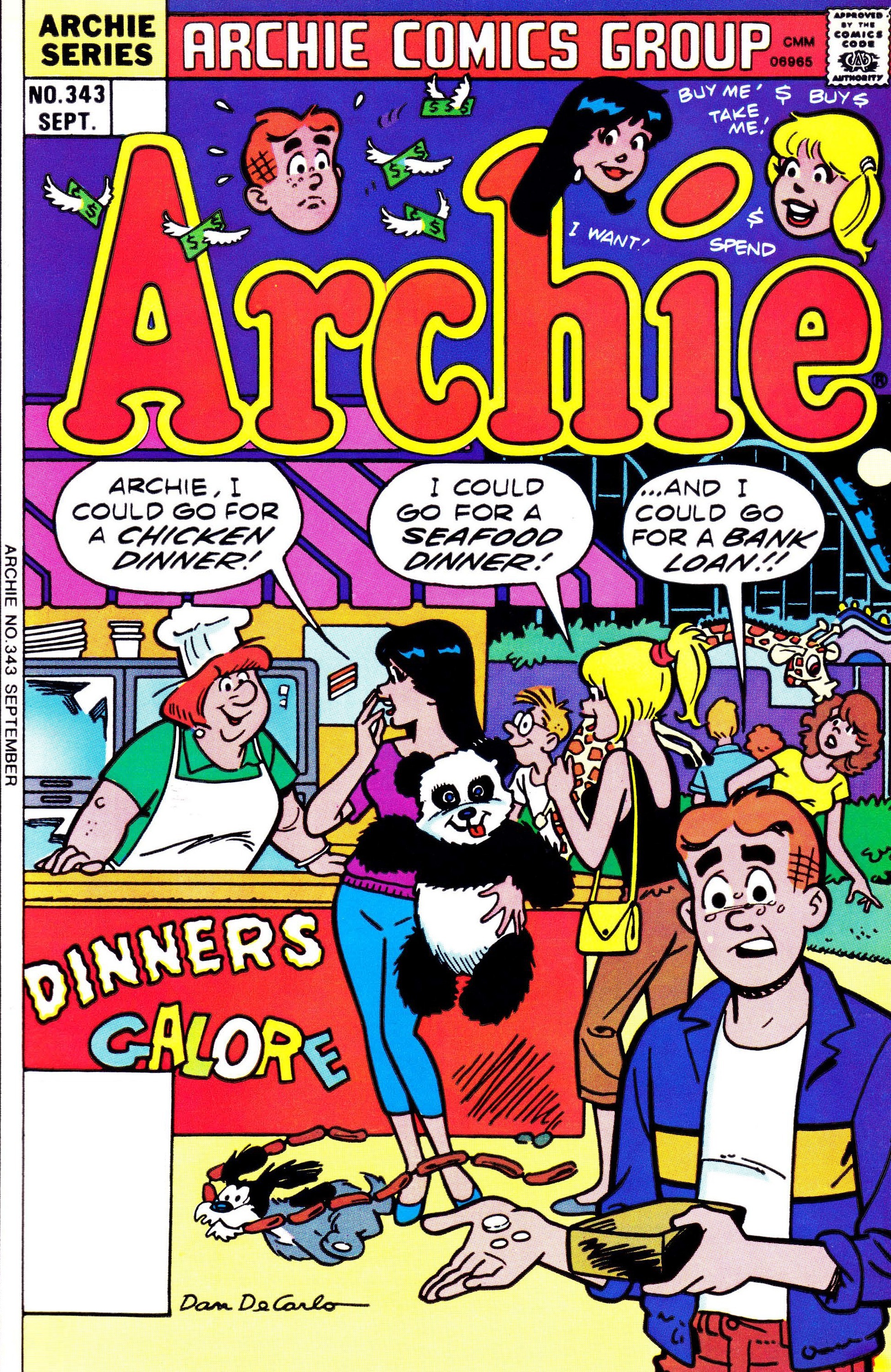 Read online Archie (1960) comic -  Issue #343 - 1
