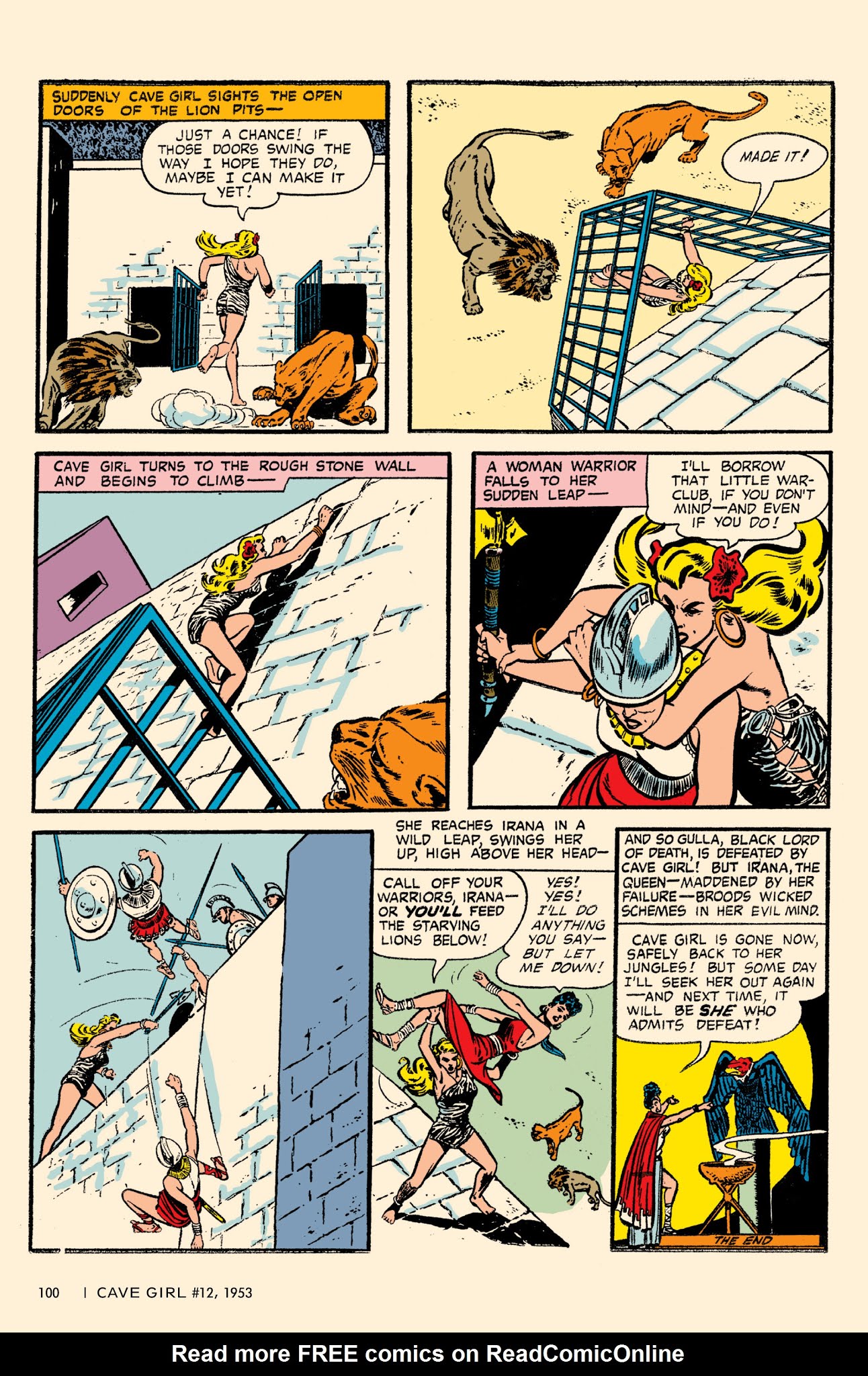 Read online Bob Powell's Complete Cave Girl comic -  Issue # TPB (Part 2) - 1