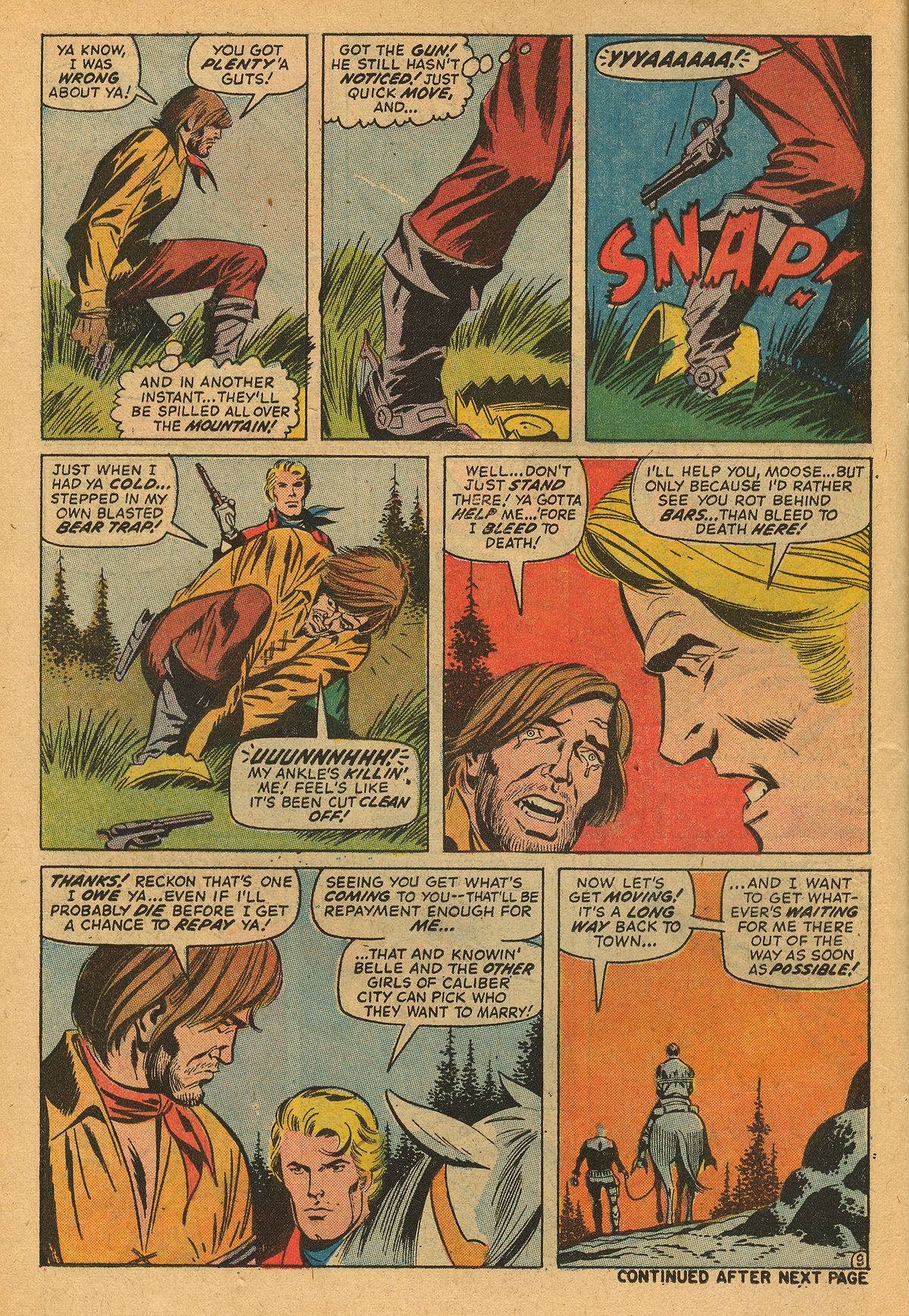 Read online The Outlaw Kid (1970) comic -  Issue #16 - 14