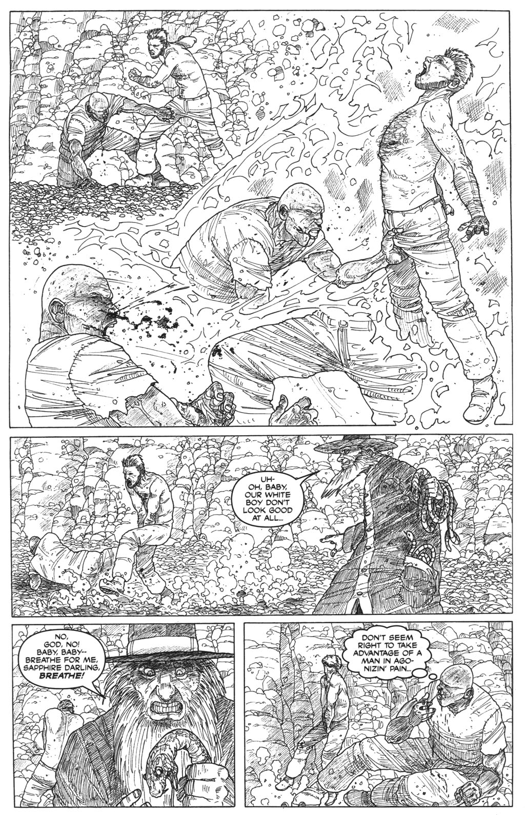 Read online Joe R. Lansdale's By Bizarre Hands comic -  Issue #3 - 14
