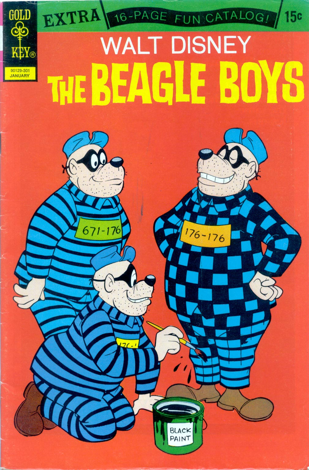 Read online Walt Disney THE BEAGLE BOYS comic -  Issue #15 - 1