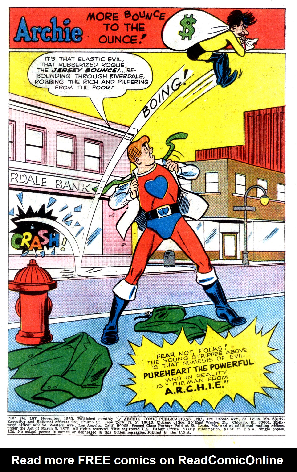 Read online Pep Comics comic -  Issue #187 - 3