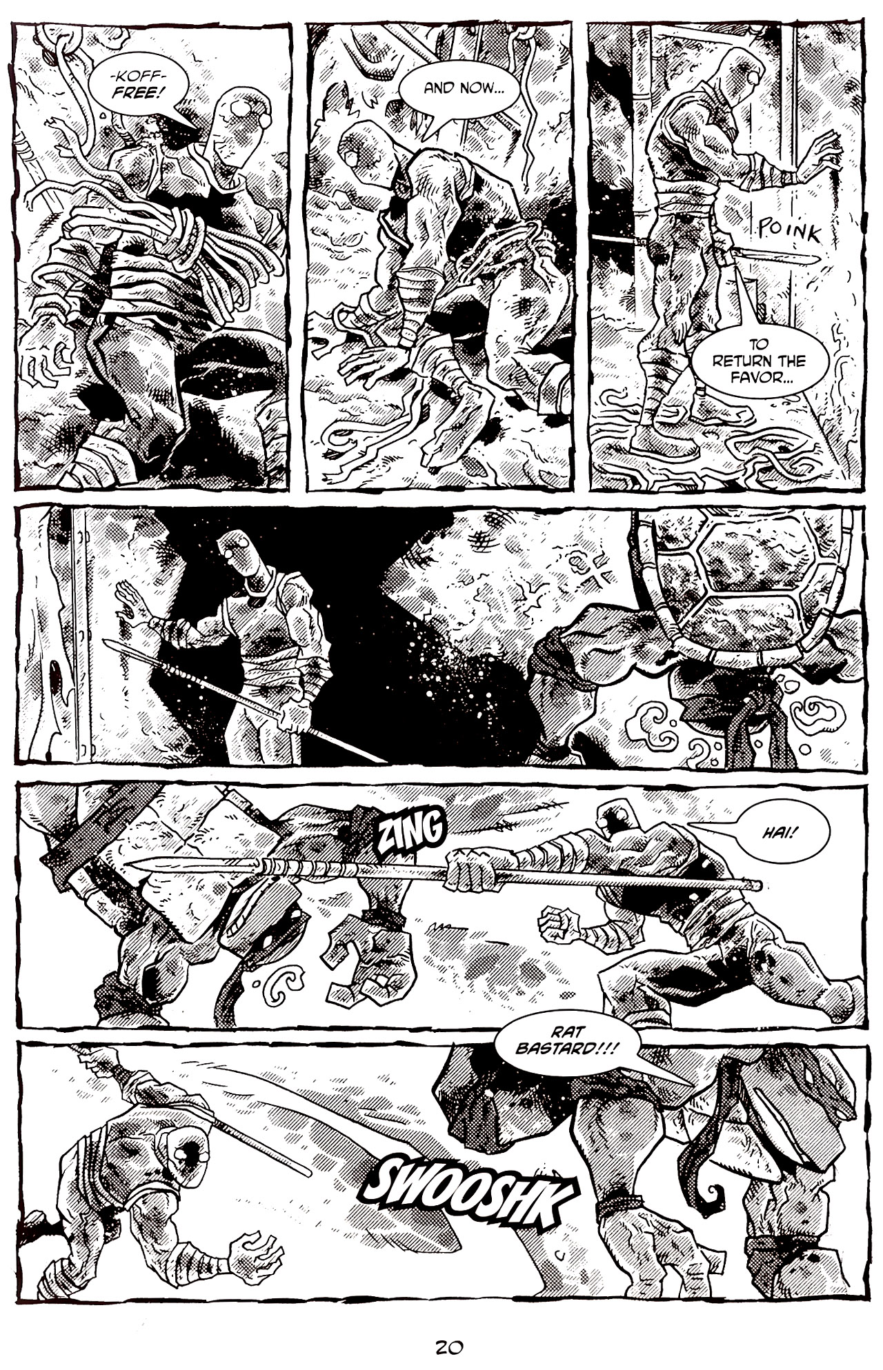 Read online Tales of the TMNT comic -  Issue #70 - 25