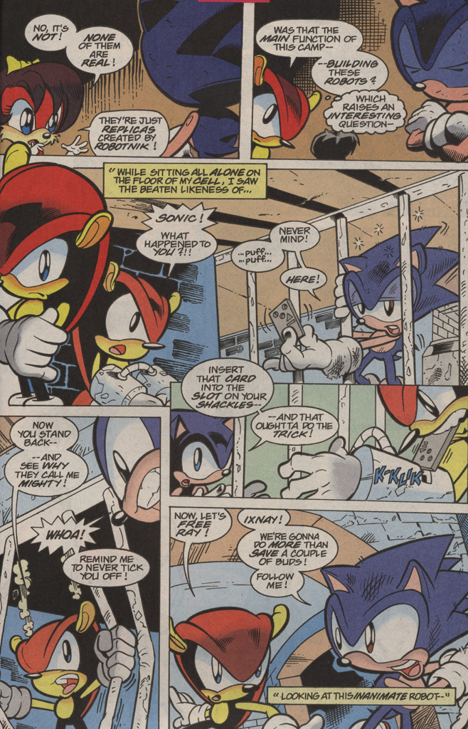 Read online Knuckles the Echidna comic -  Issue #27 - 27
