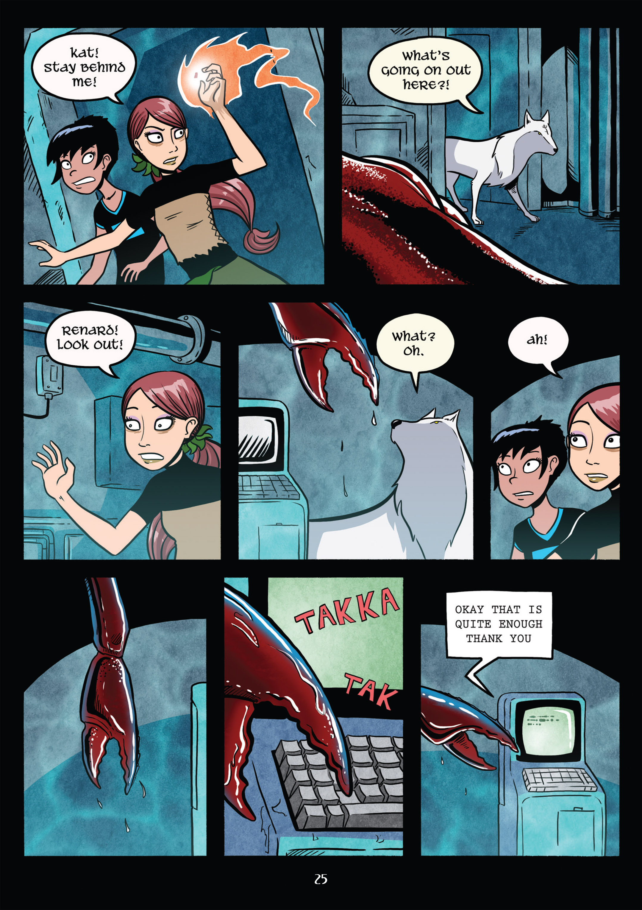 Read online Gunnerkrigg Court comic -  Issue # TPB 4 (Part 1) - 25