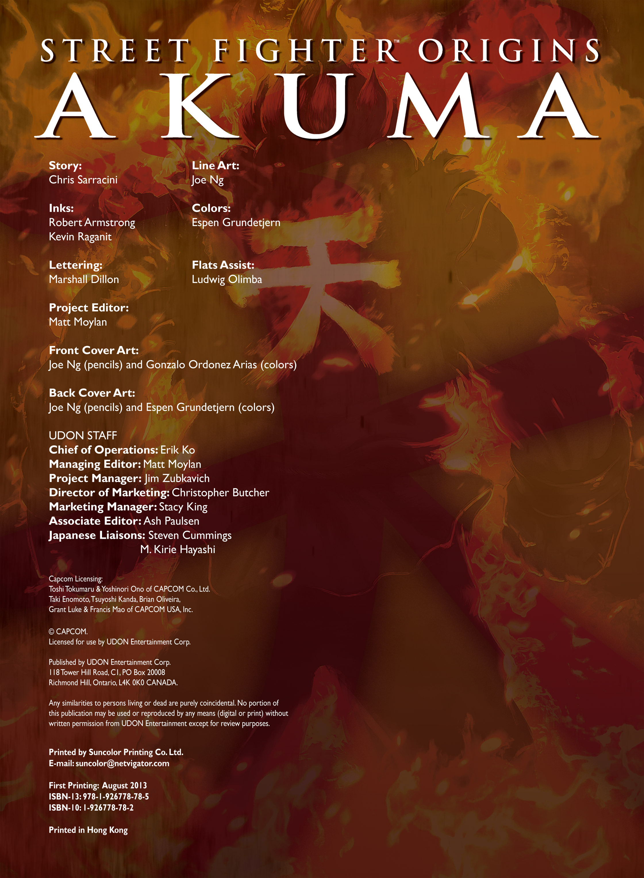 Read online Street Fighter Origins: Akuma comic -  Issue # Full - 109