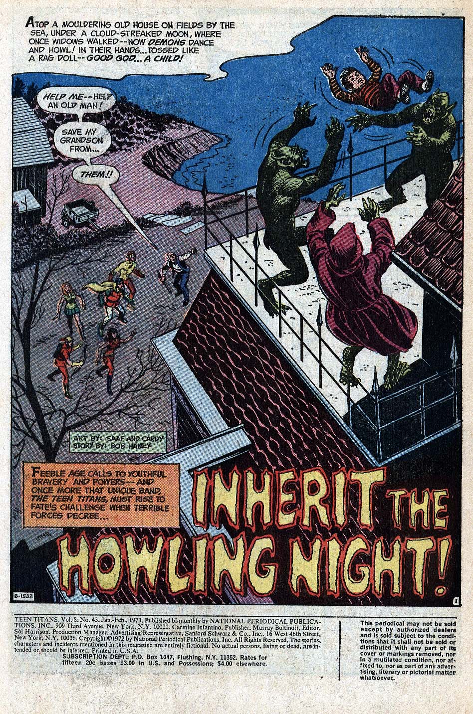 Teen Titans (1966) issue 43 - Page 2
