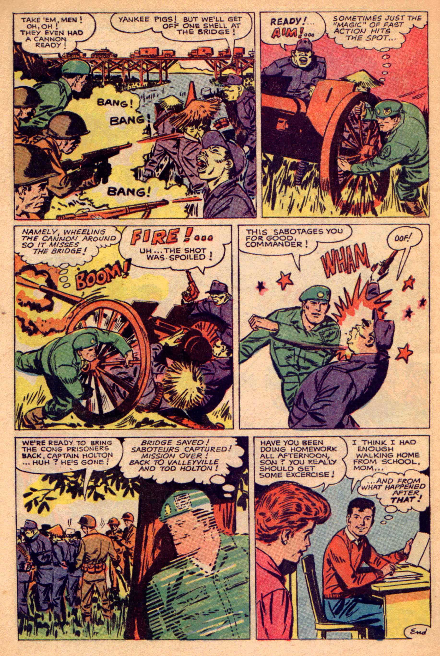 Read online Super Green Beret comic -  Issue #1 - 63