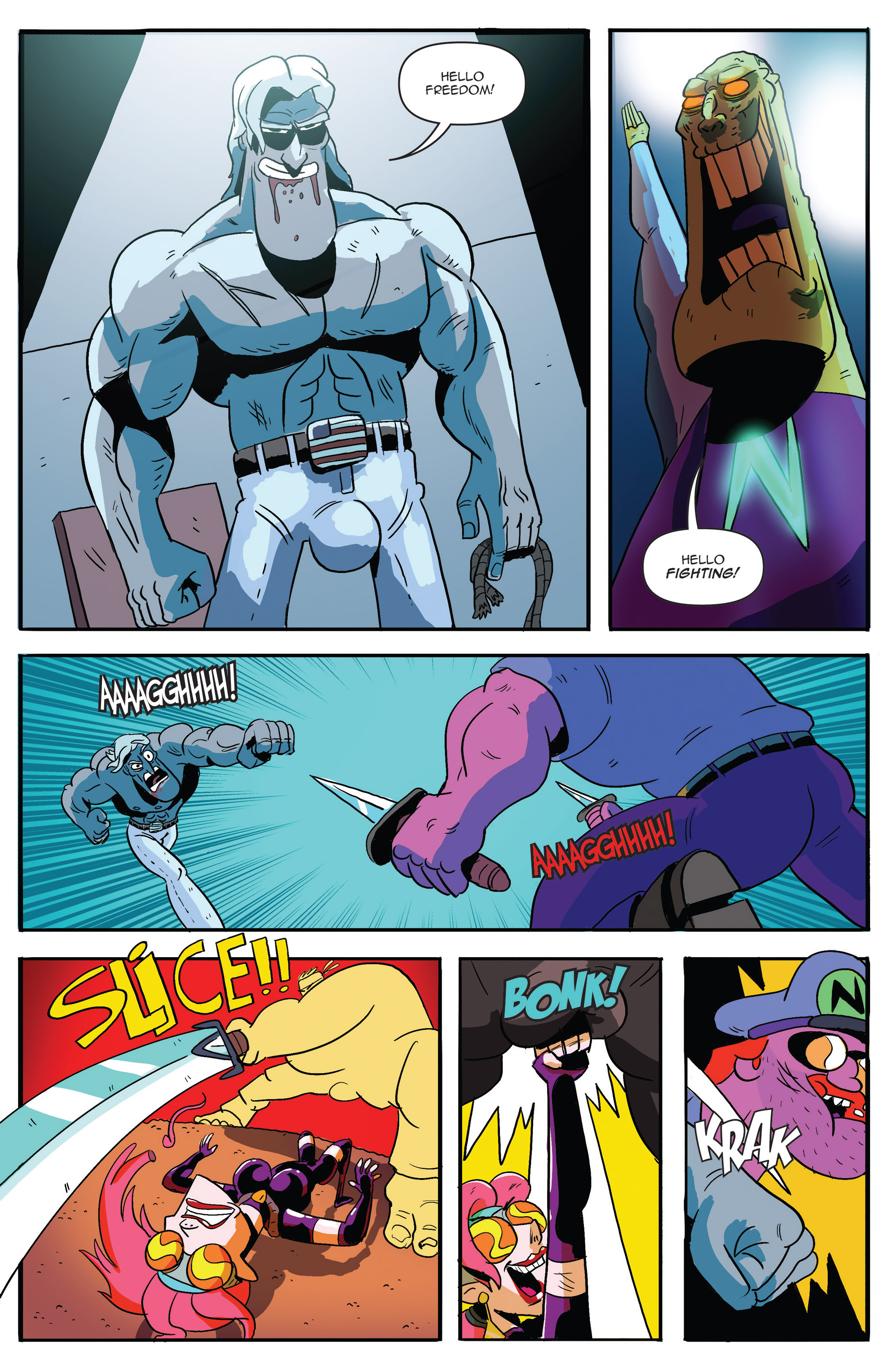 Read online AmeriKarate comic -  Issue #3 - 19