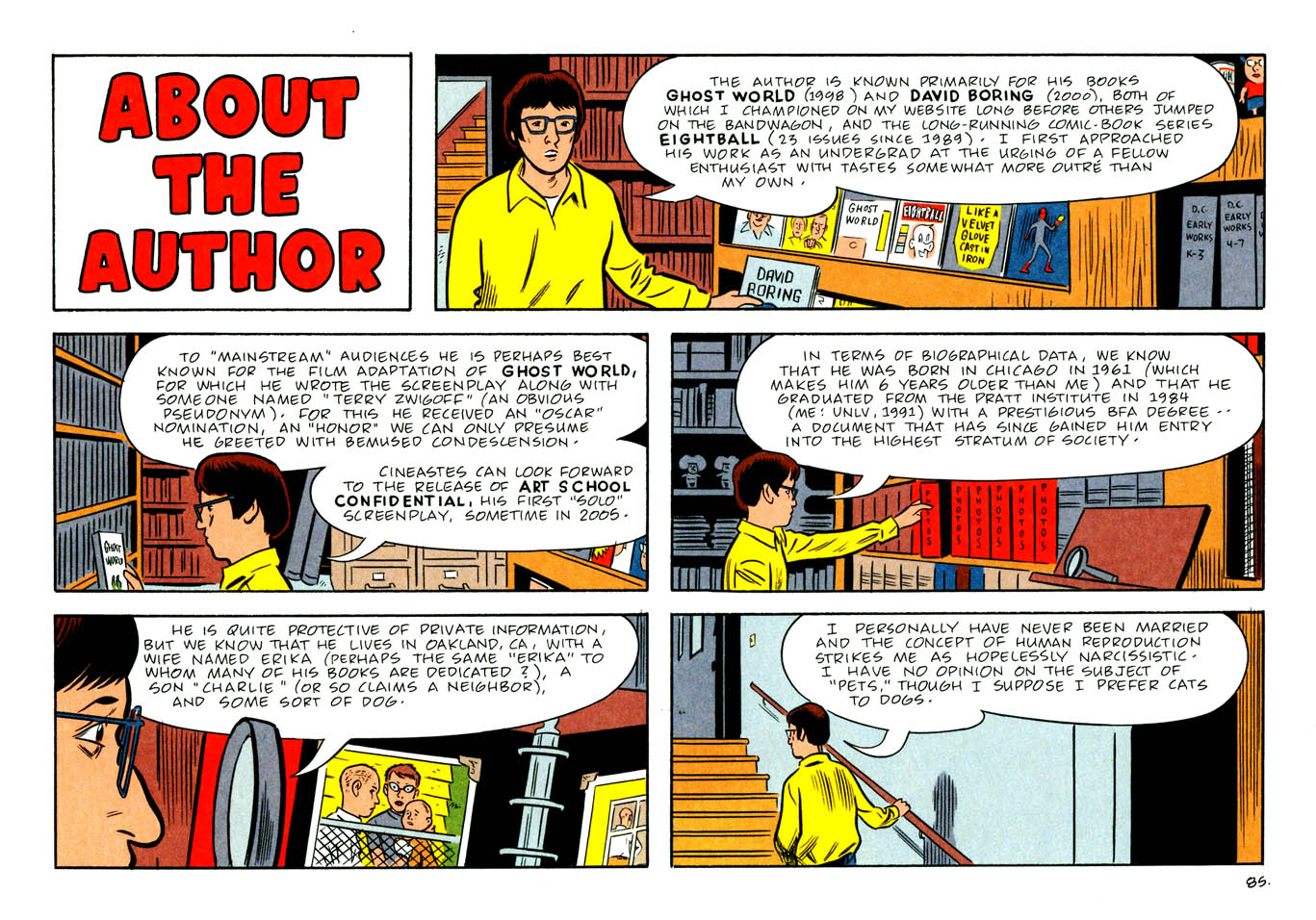 Read online Ice Haven comic -  Issue # TPB - 89