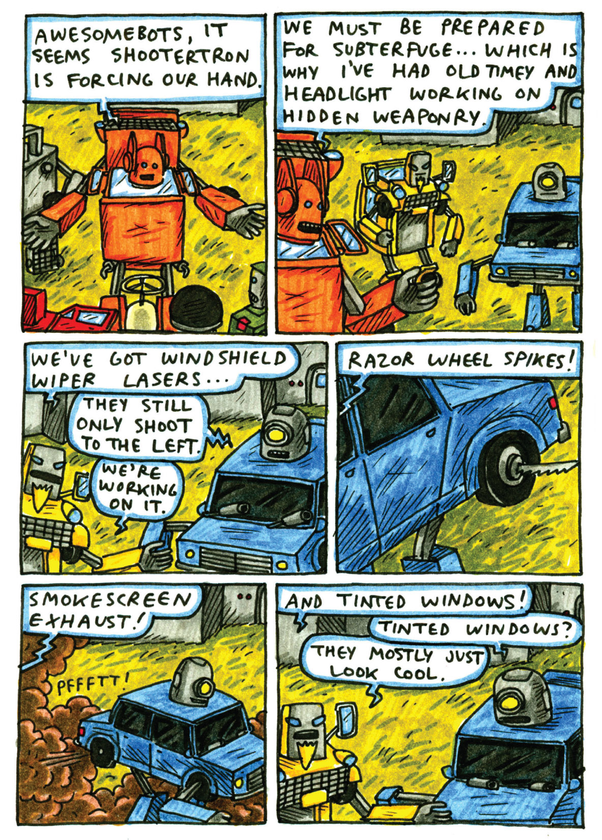 Read online Incredible Change-Bots comic -  Issue # TPB 2 - 103