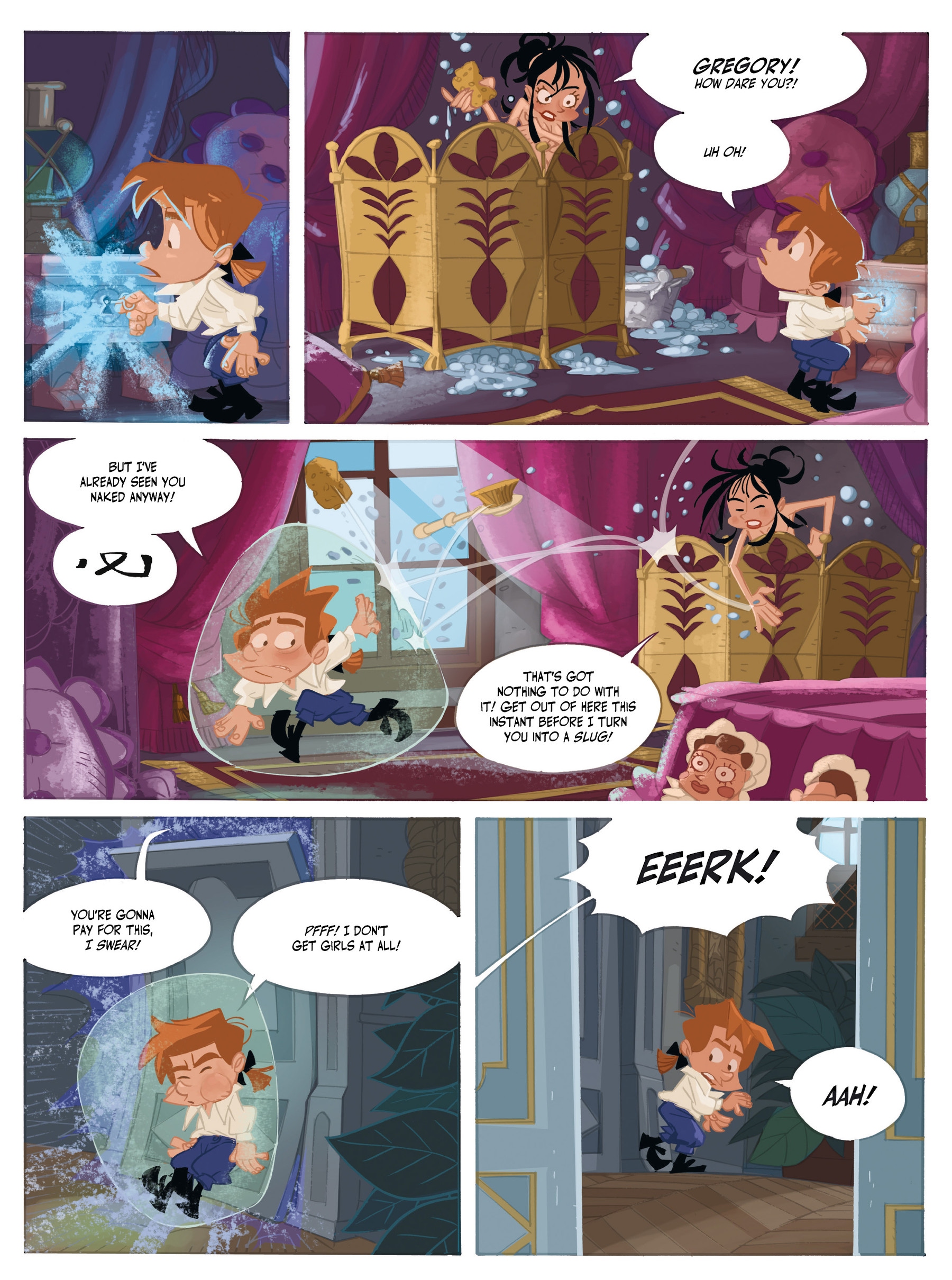 Read online Gregory and the Gargoyles comic -  Issue #3 - 53