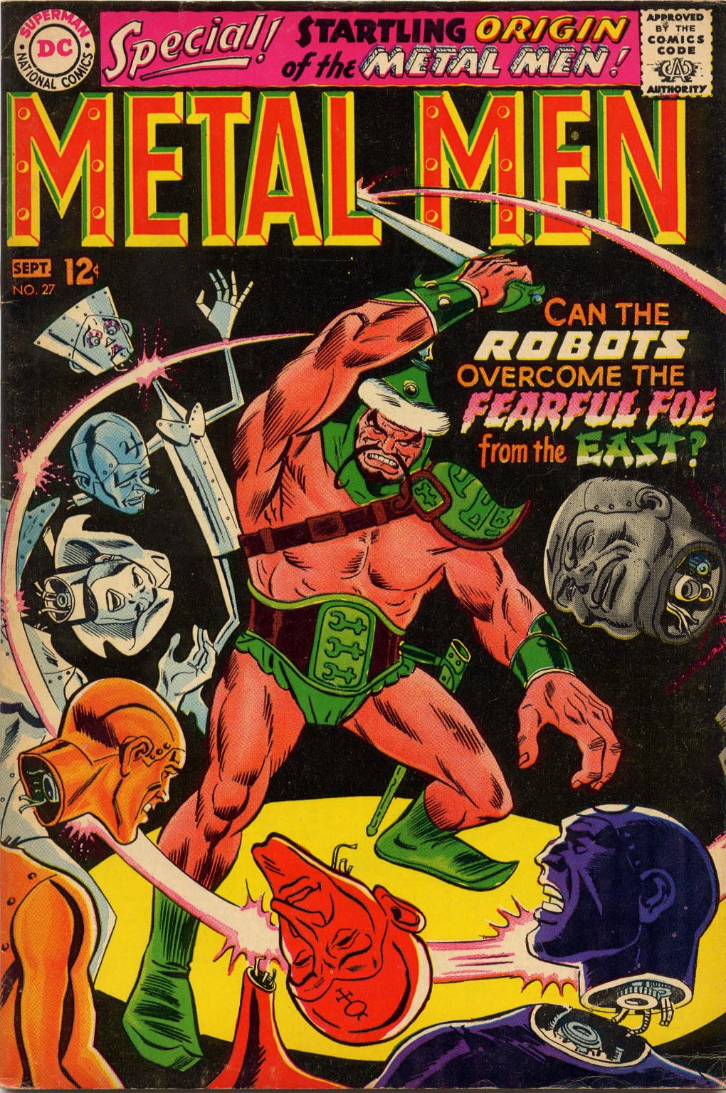 Metal Men (1963) Issue #27 #27 - English 2