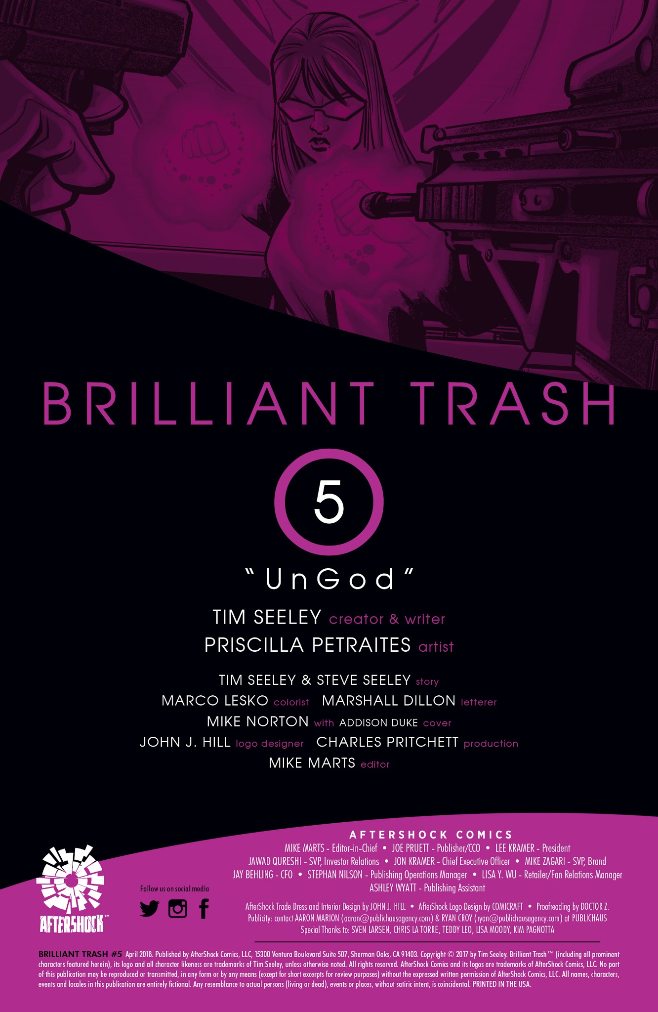 Read online Brilliant Trash comic -  Issue #5 - 2