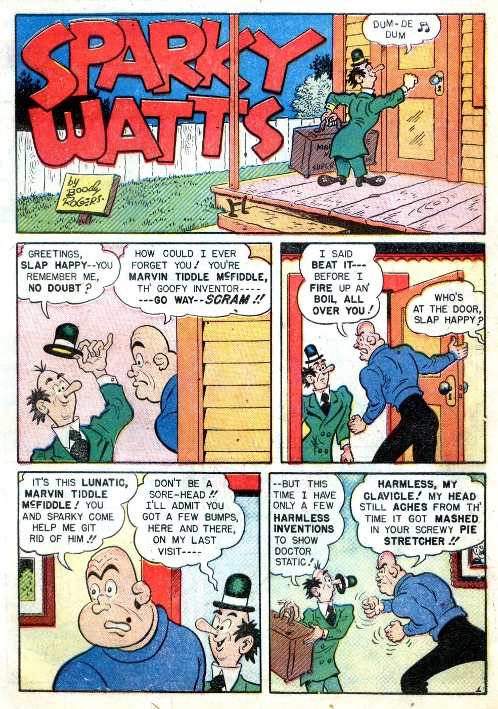 Read online Sparky Watts comic -  Issue #9 - 3