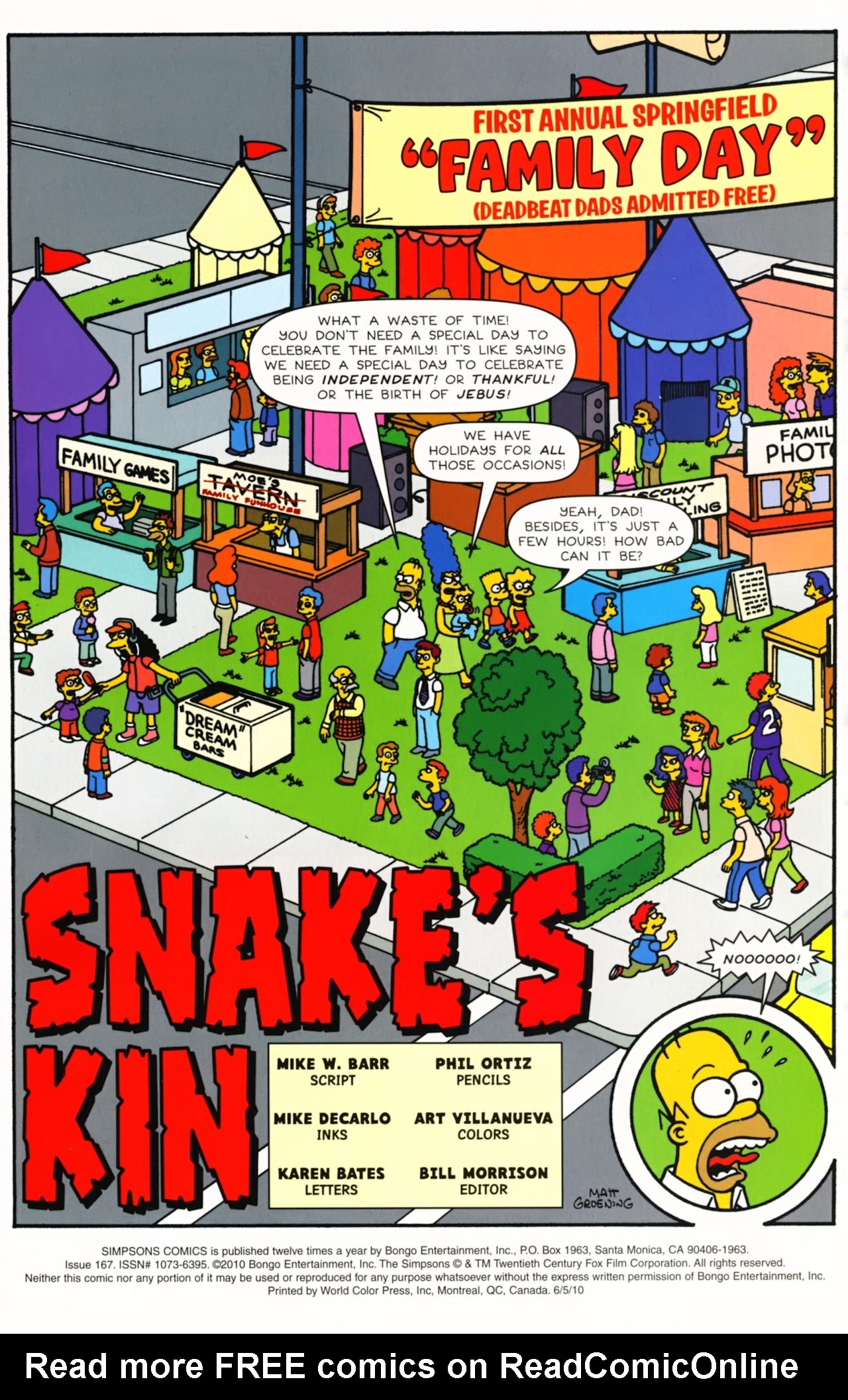 Read online Simpsons Comics comic -  Issue #167 - 2