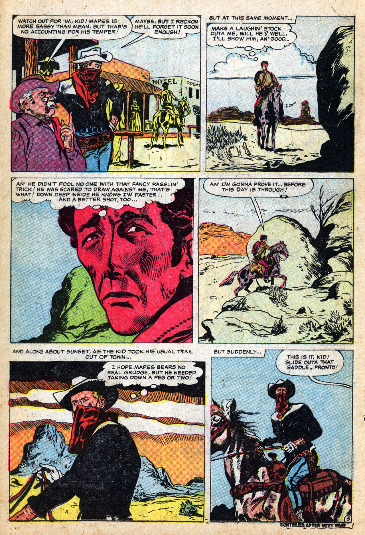 Read online The Outlaw Kid (1954) comic -  Issue #19 - 18