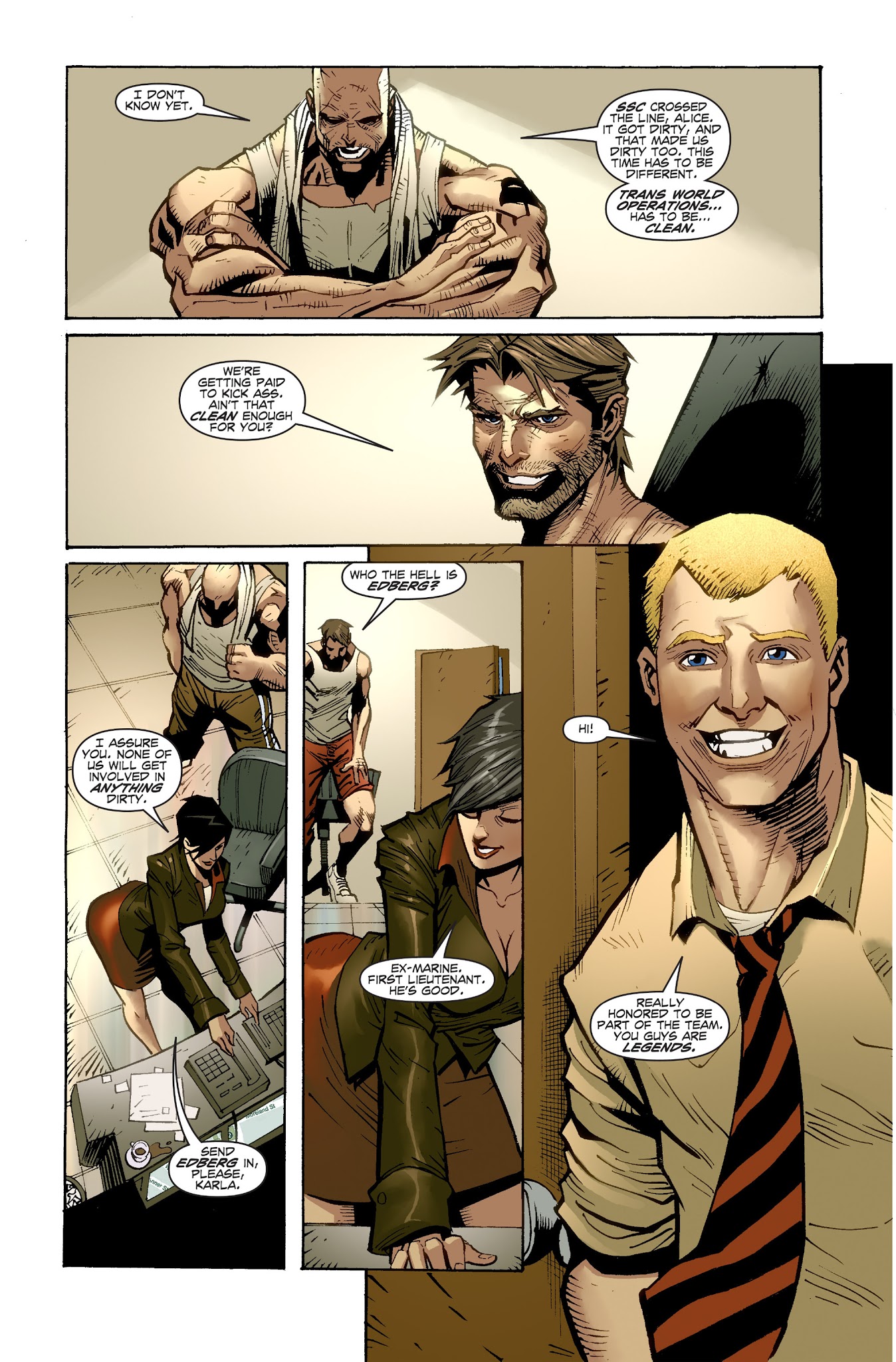 Read online Army of Two comic -  Issue #1 - 8