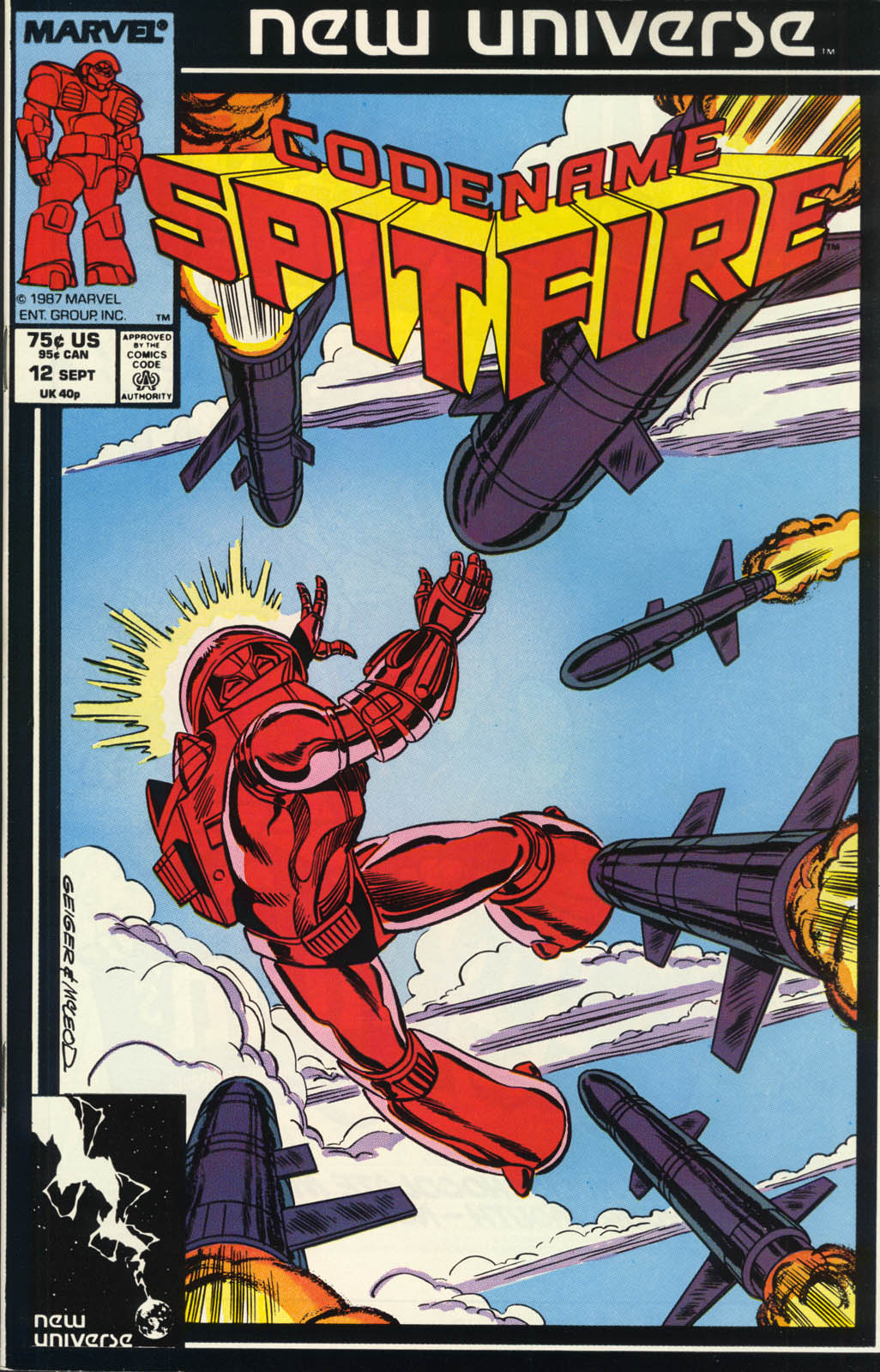 Read online Codename: Spitfire comic -  Issue #12 - 1