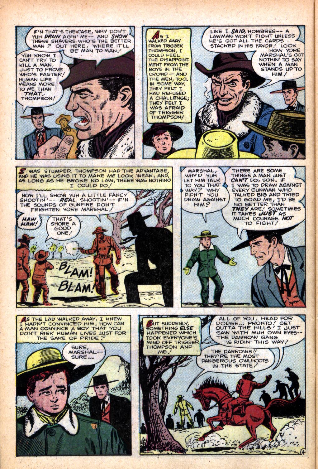 Read online Gunsmoke Western comic -  Issue #51 - 6