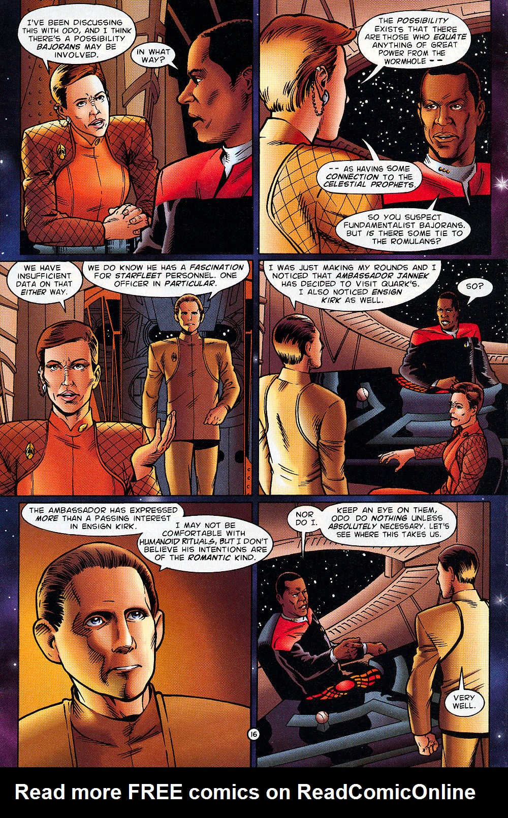 Read online Star Trek: Deep Space Nine: Celebrity Series comic -  Issue #1 - 20