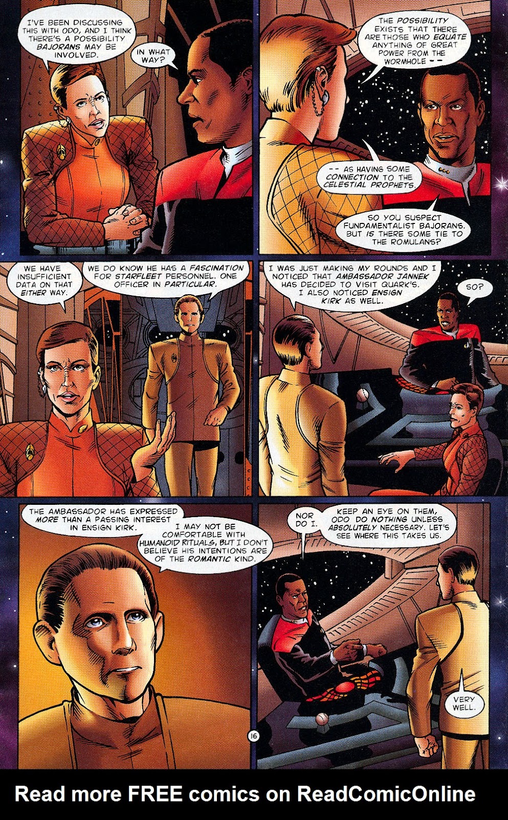 Star Trek: Deep Space Nine: Celebrity Series issue 1 - Page 20