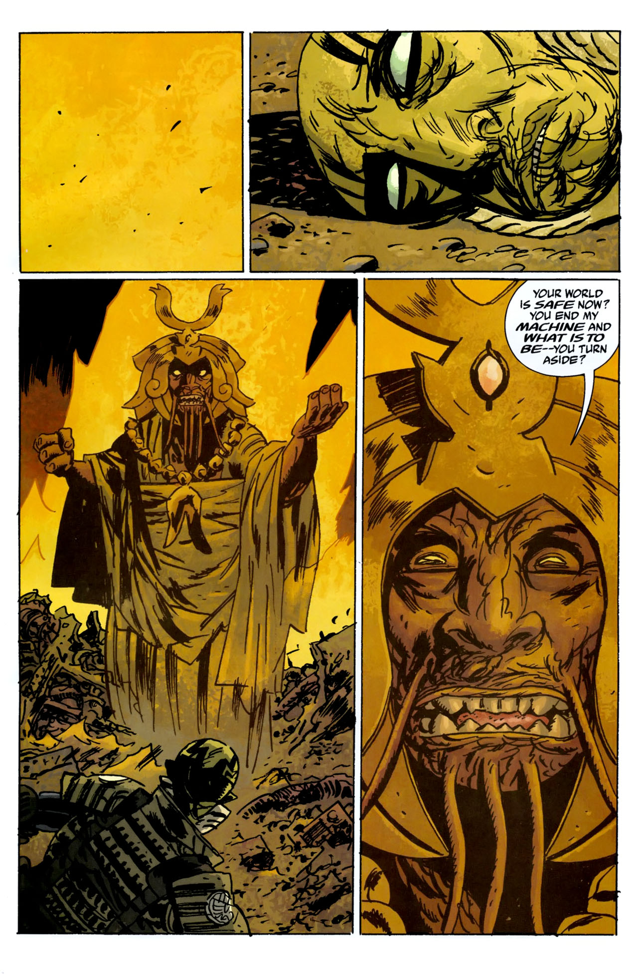 Read online B.P.R.D.: The Warning comic -  Issue #5 - 5