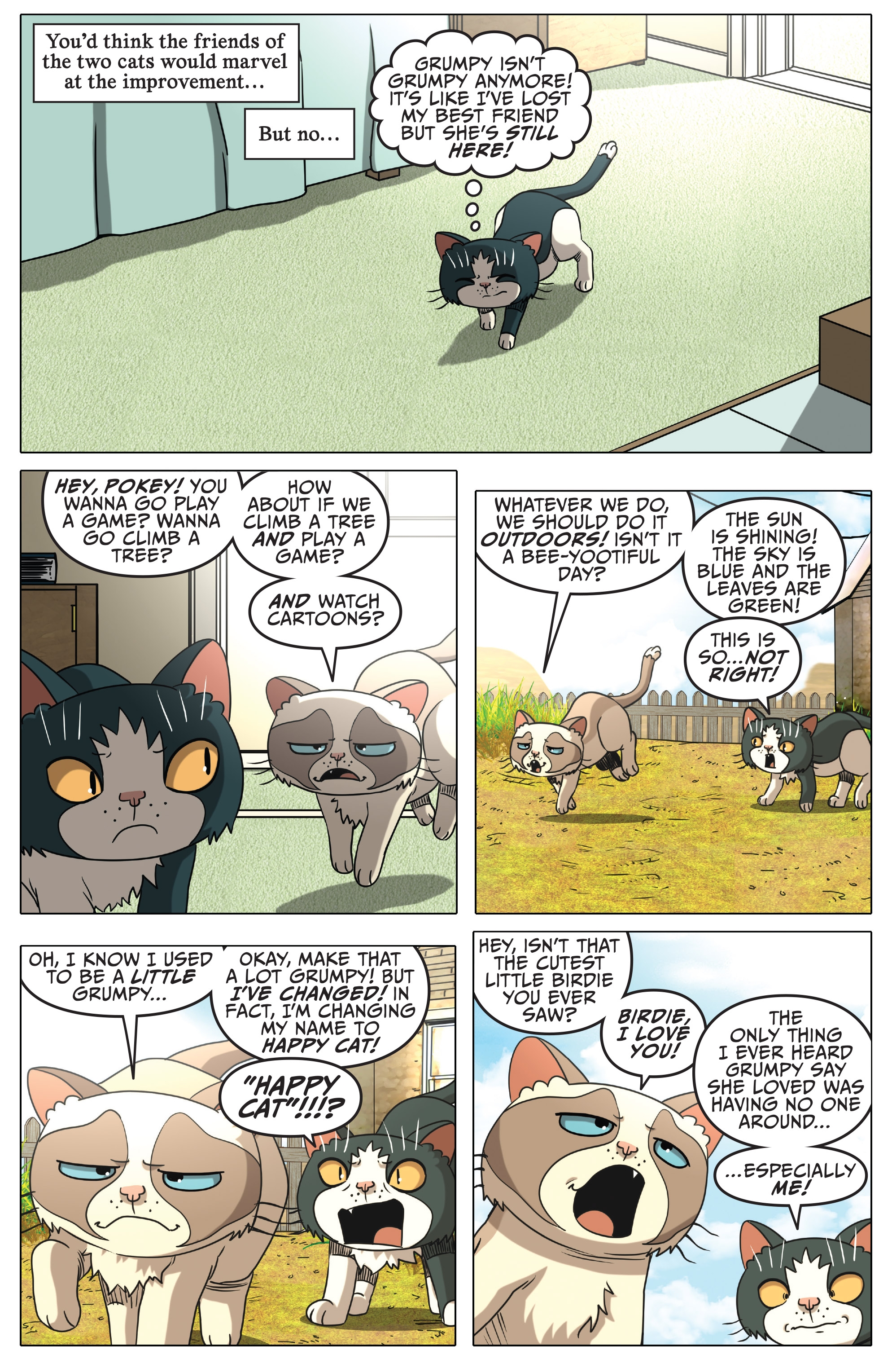 Read online Grumpy Cat/Garfield comic -  Issue #3 - 4