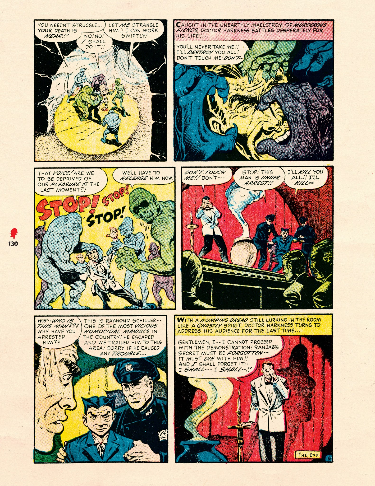Read online Chilling Archives of Horror Comics comic -  Issue # TPB 16 - 131